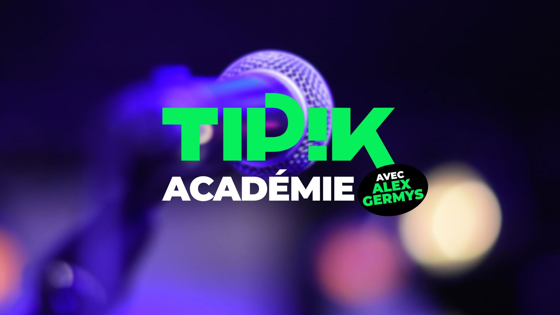 Alex Germys rejoint les coaches de la Tipik Académie.