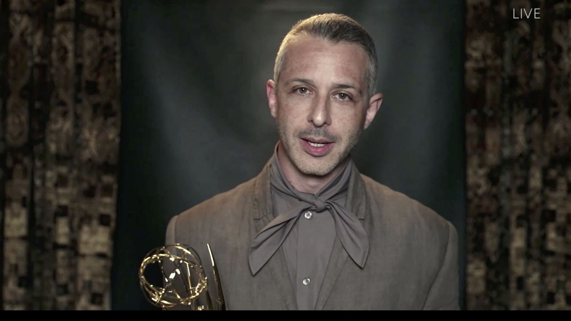 Le comédien Jeremy Strong