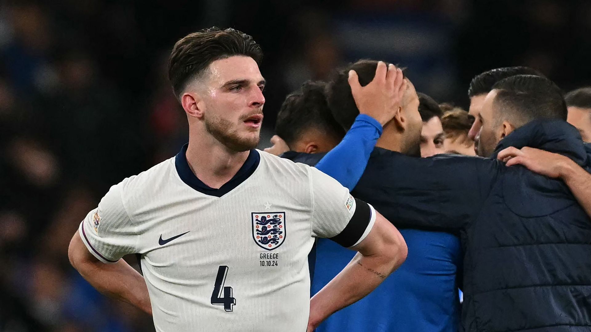 It’s historic: for the first time ever, England is beaten by Greece