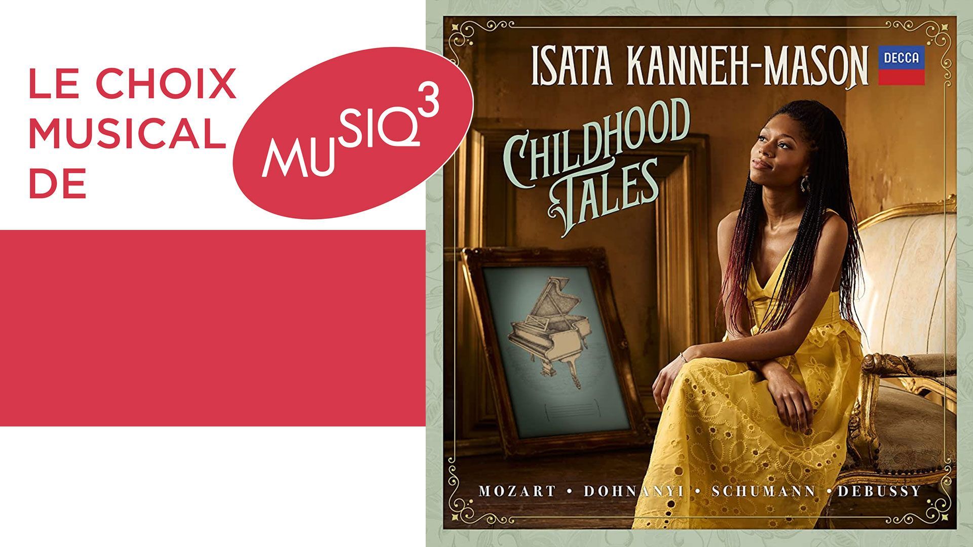 Dans son nouvel album, Isata Kanneh-Mason propose des pièces pour piano inspirées par l’enfance