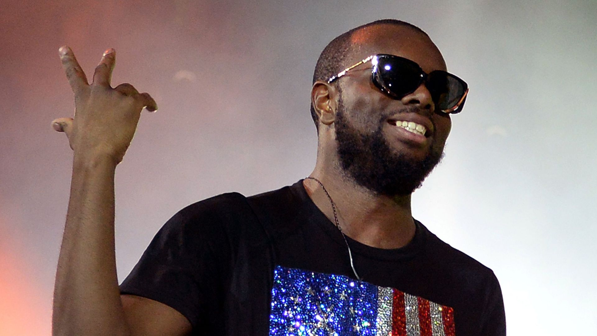 Le rappeur d'origine congolaise Maître Gims est l'un des artistes les plus écoutés sur Deezer en 2015