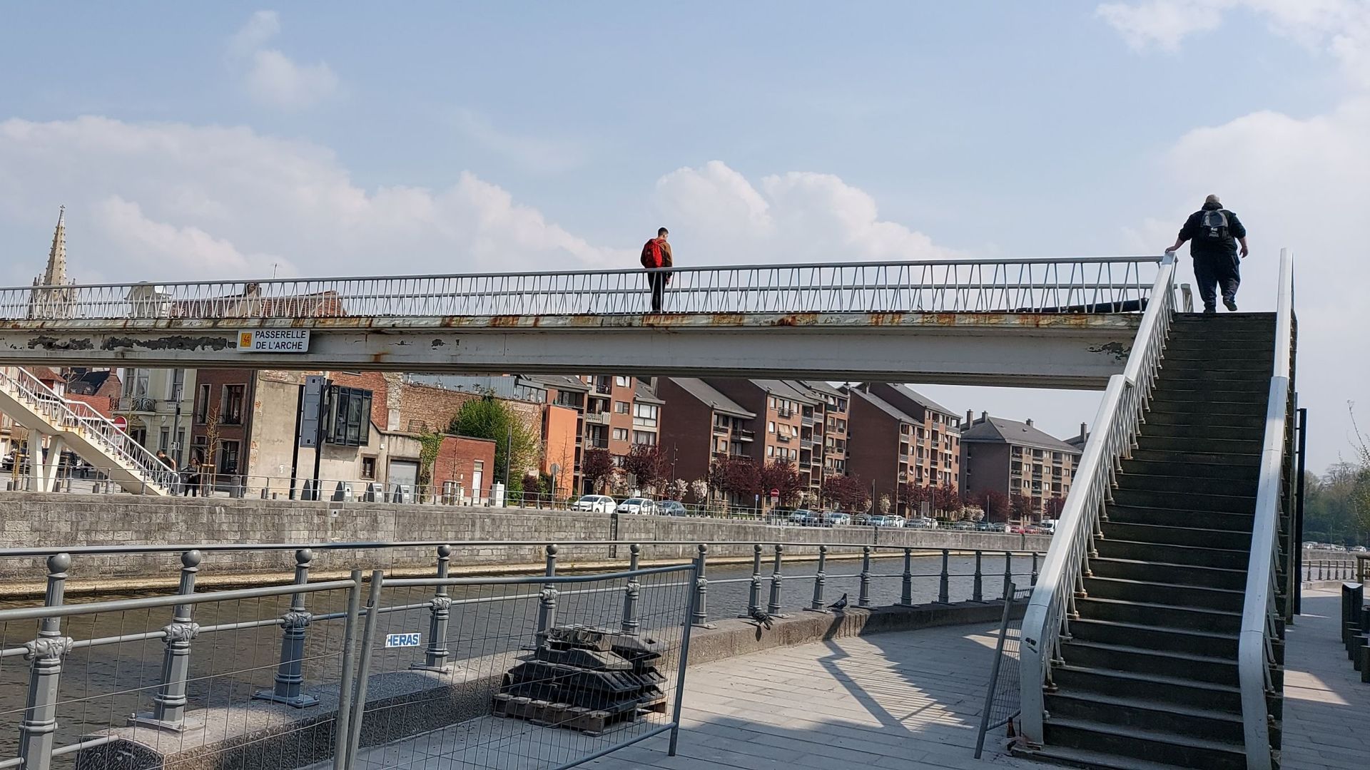 Un projet est sur les rails pour une passerelle de l'Arche toute neuve à Tournai.