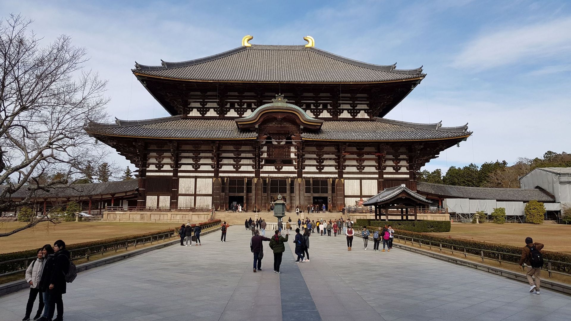 A Nara, le temple Todai-Ji abrite le plus haut Bouddha du Japon