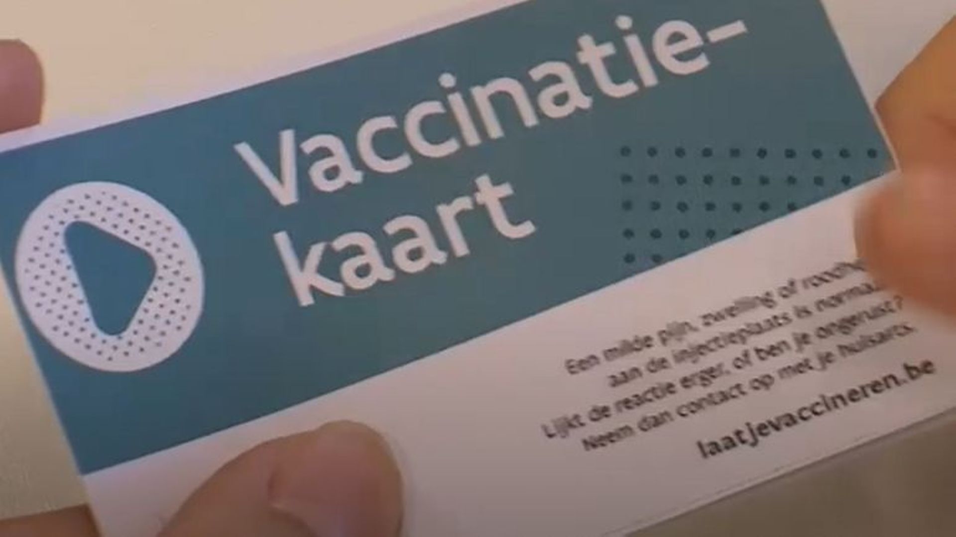 En Flandre, l’enregistrement des données de vaccination se fait dans la base de données Vaccin-net+