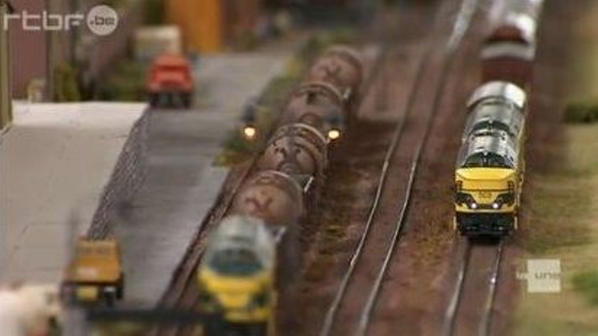 Des trains miniatures à Charleroi