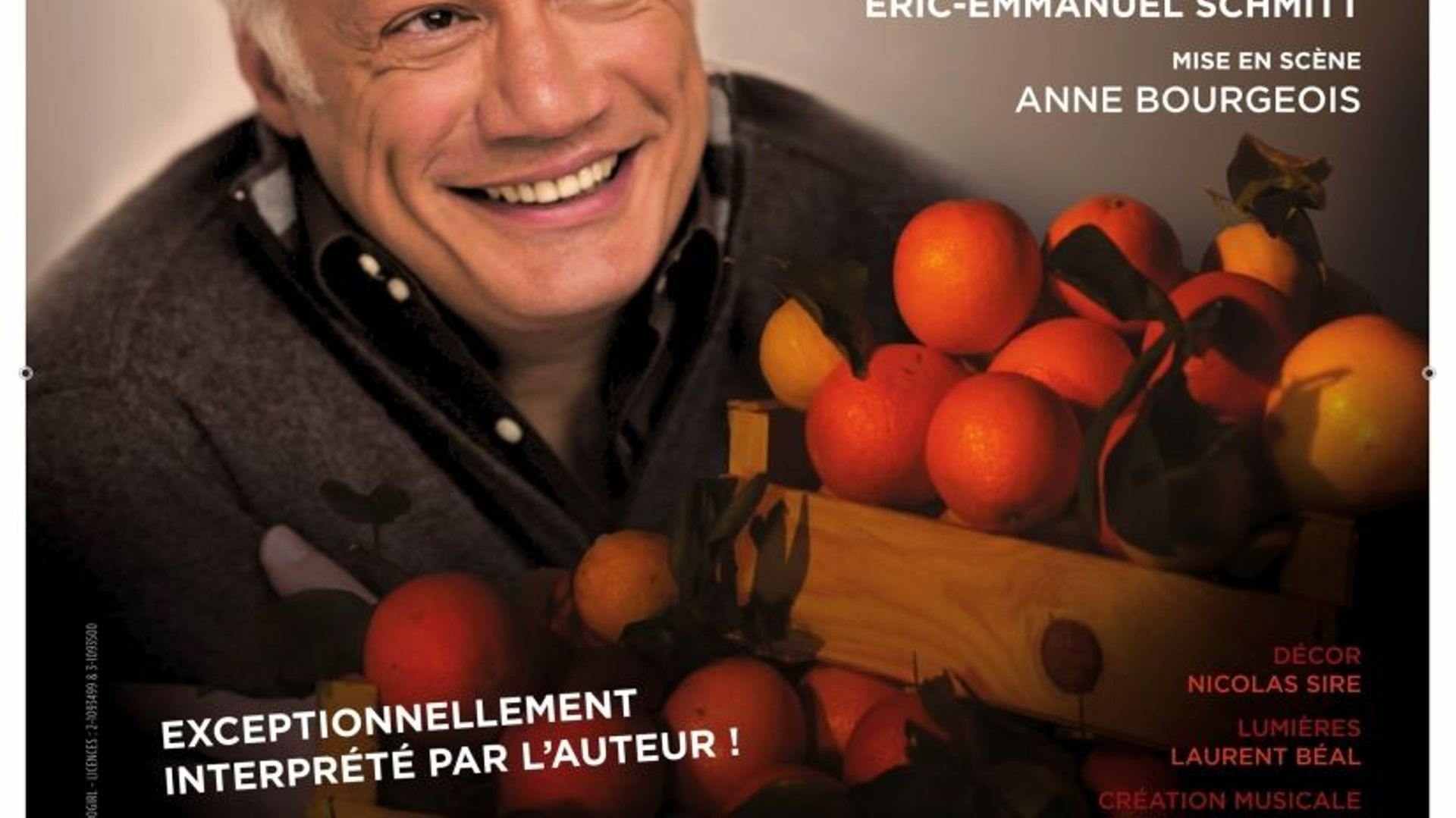 'Monsieur Ibrahim et les Fleurs du Coran' Eric-Emmanuel Schmitt à Namur