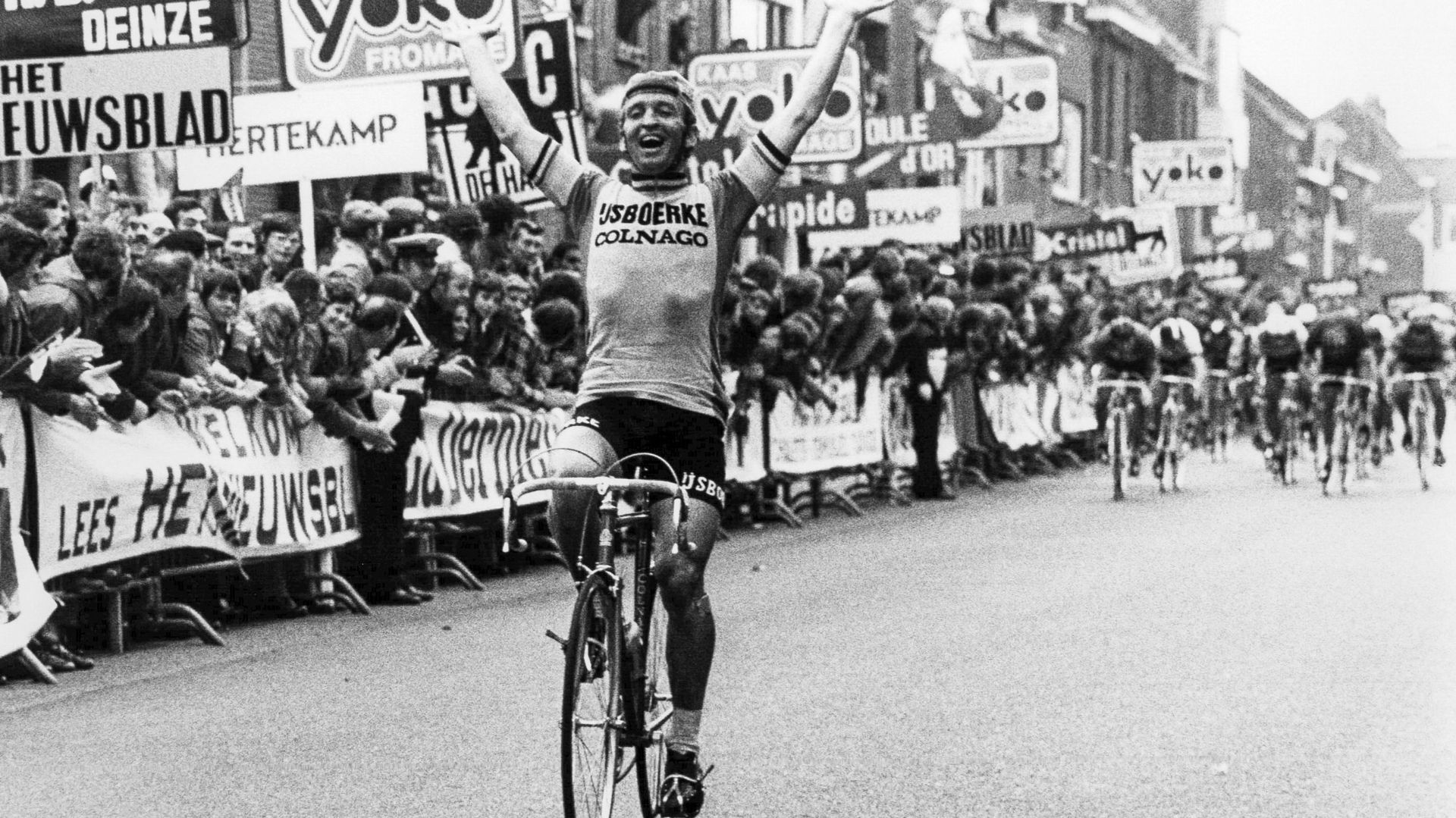 Cyclisme : Walter Godefroot, premier vainqueur sur les Champs Elysées ...