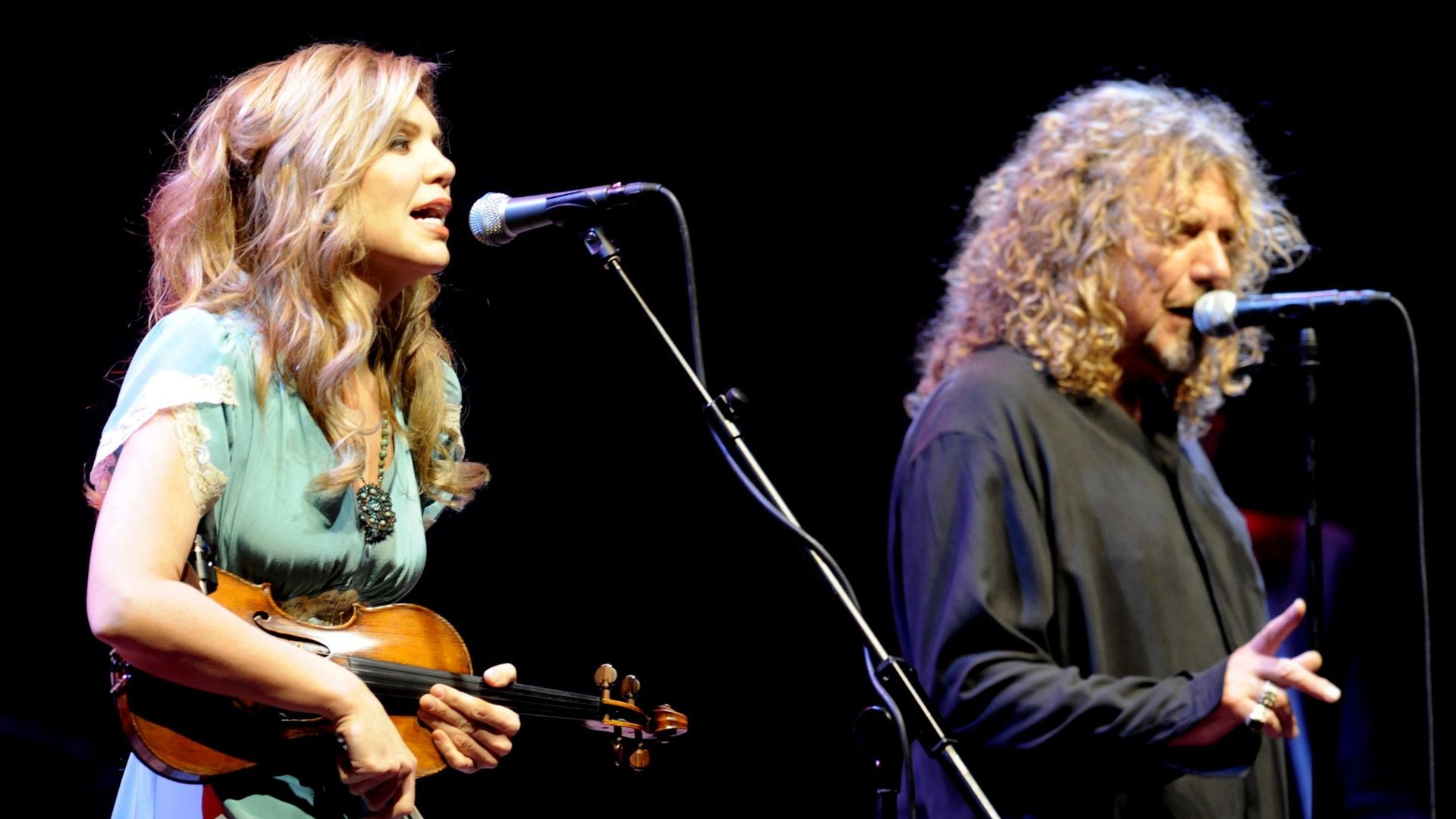 Robert Plant et Alison Krauss en 2008