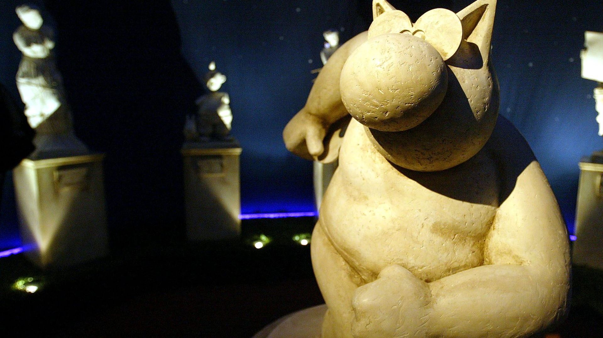 Le Chat de Geluck aura son Musée. Mais qu'en pense-t-il? - RTBF Actus