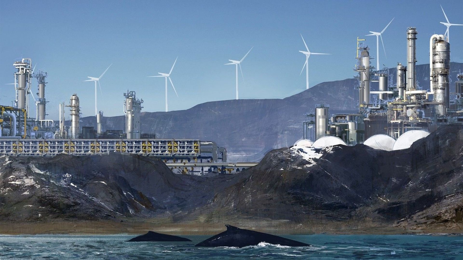 Le sud-est du Groenland, futur Dubaï capable d'alimenter l'Europe en E-fuel 