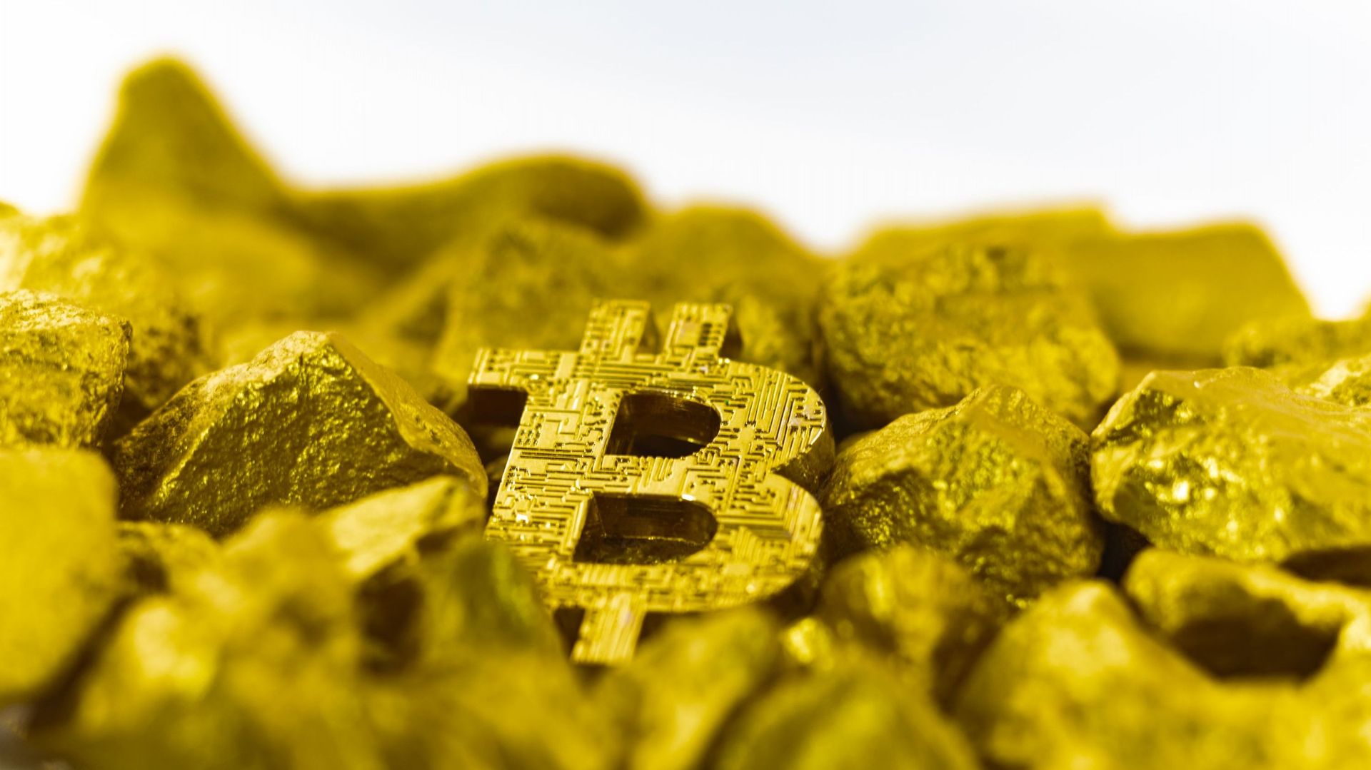 Bitcoin Investment stock photo