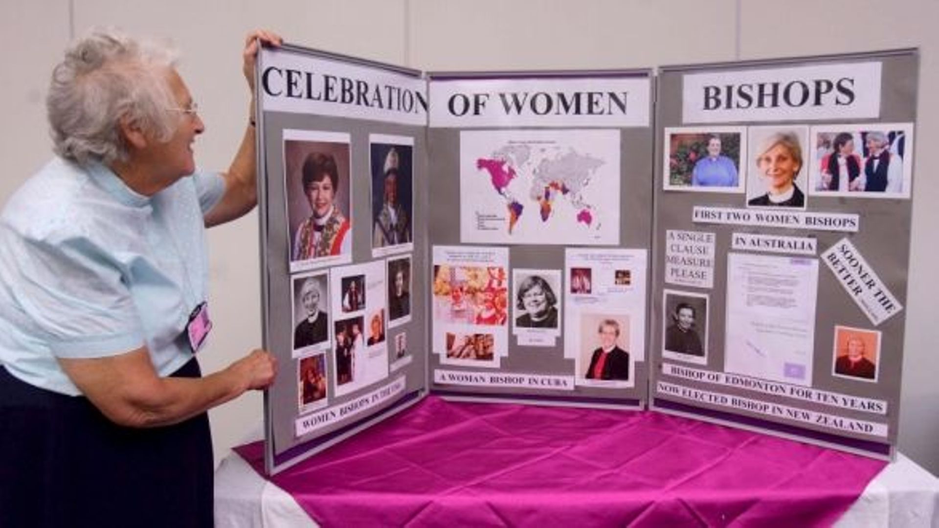 La consécration des femmes évêques anglicanes rejetée