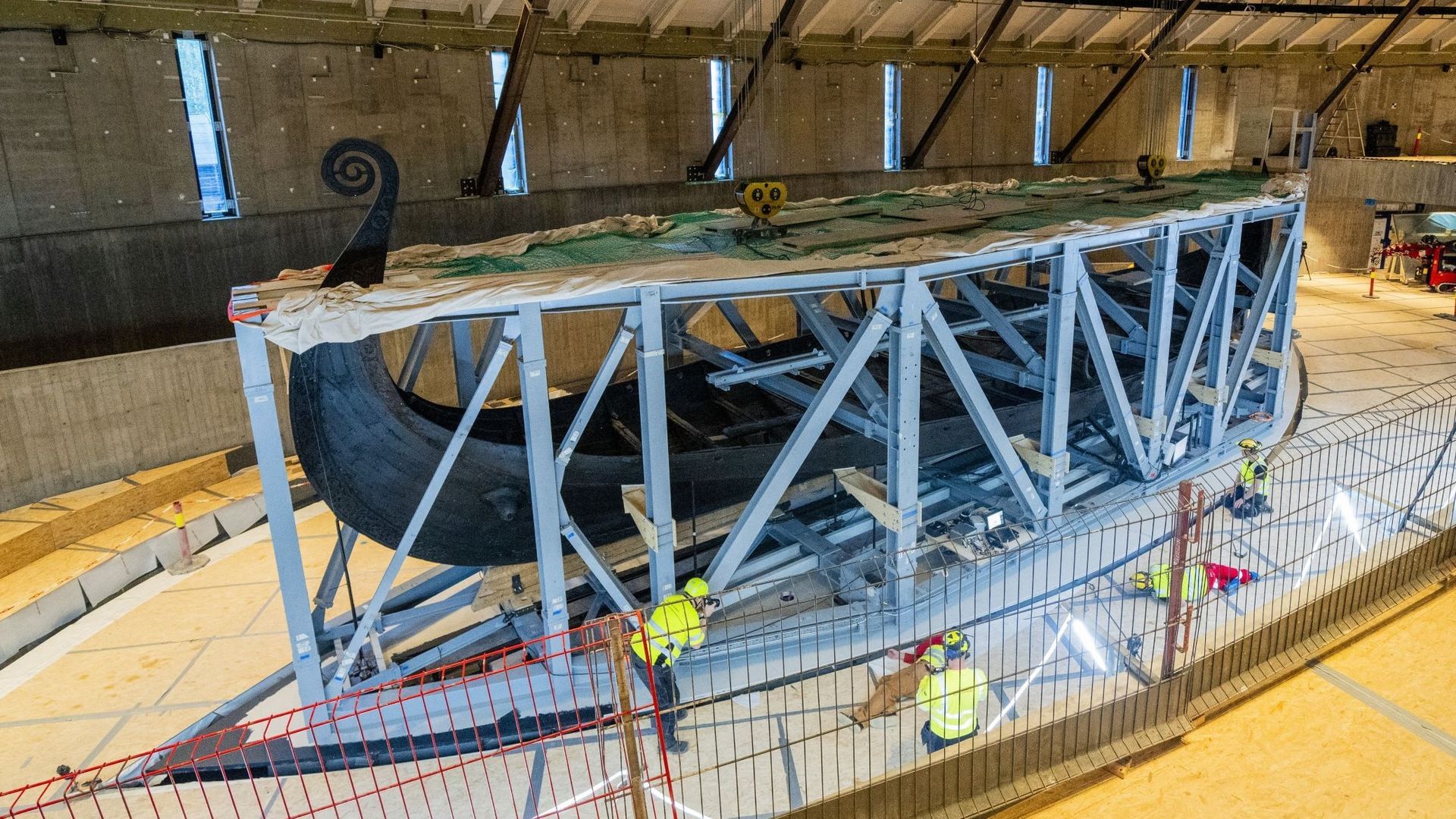 Des bateaux vieux de plusieurs millénaires pour le nouveau Musée de l’Âge viking en Norvège