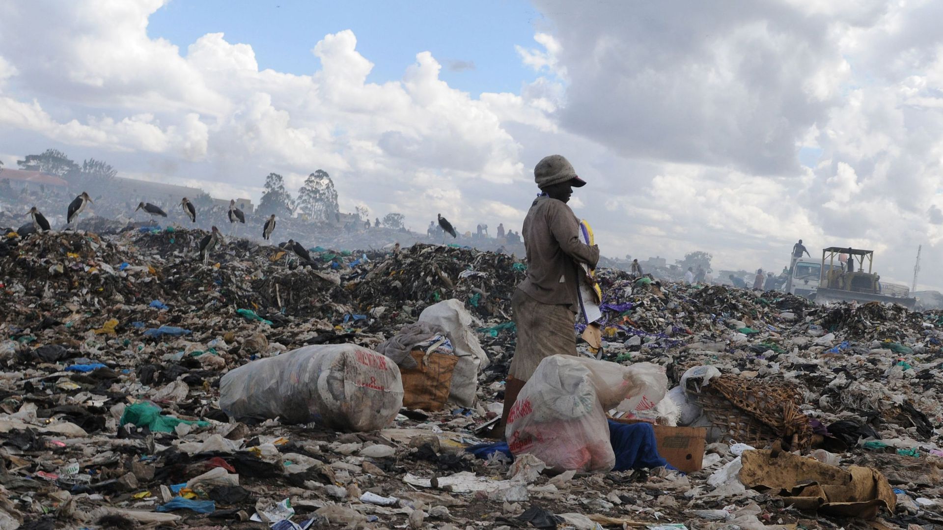 La décharge de Dandora au Kenya (photo prise en 2009)
