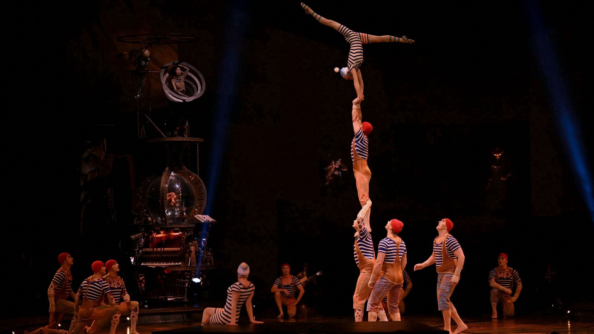 "Kurios", le nouveau spectacle du Cirque du Soleil.