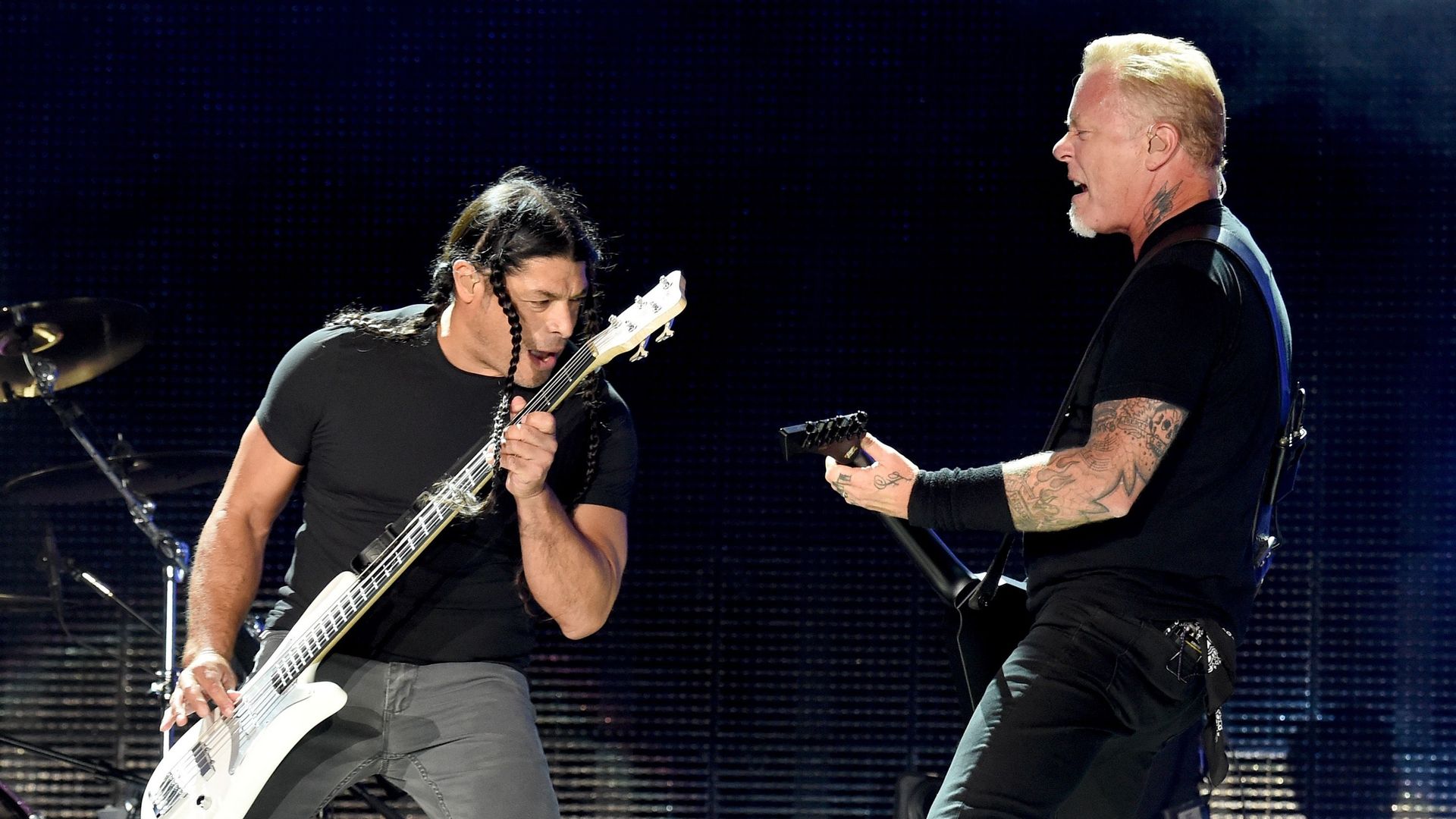 Metallica Performs At The Rose Bowl