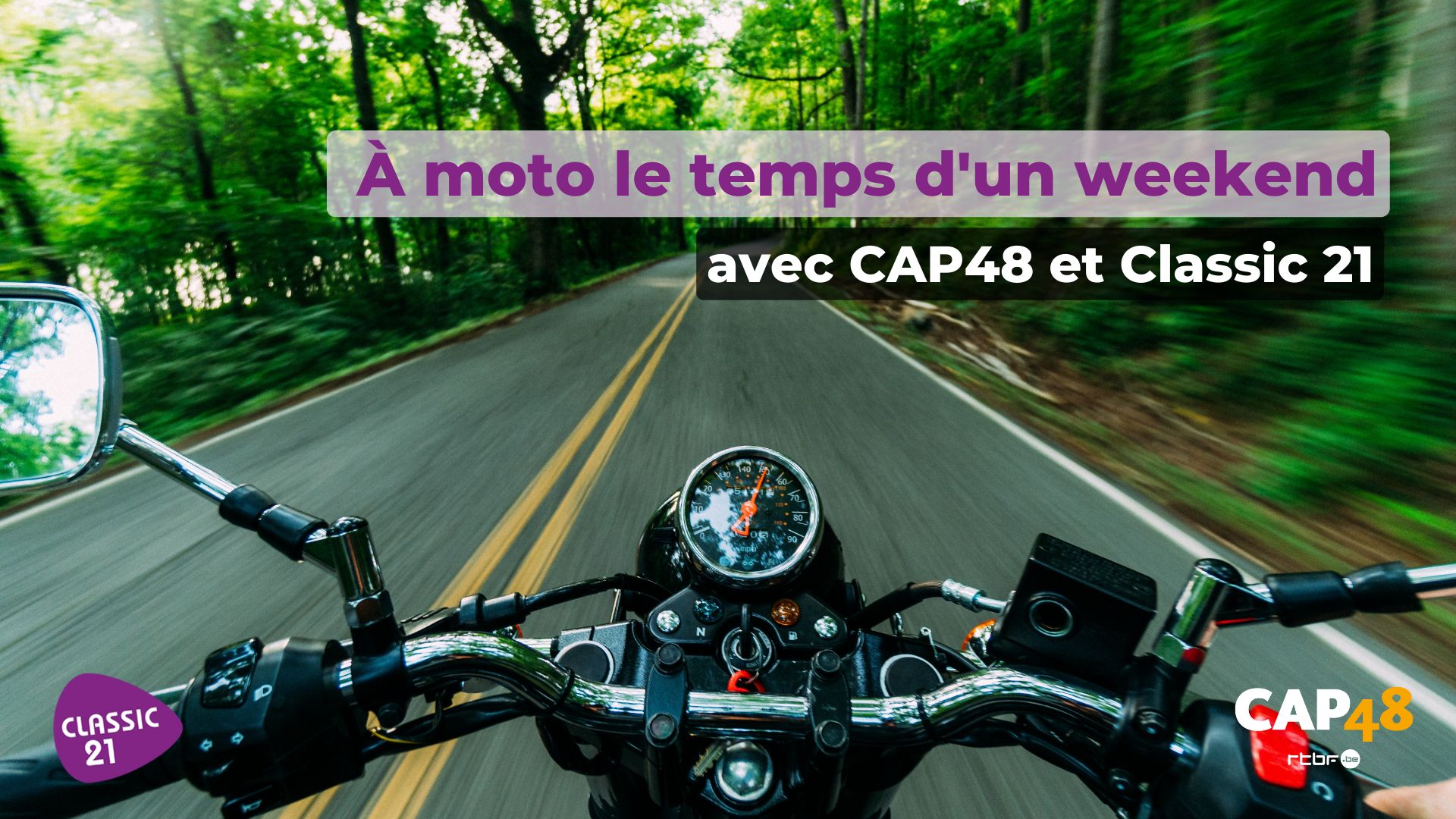 Rando Cap48 - Un tour à moto bucolique dans les paysages belges et luxembourgeois