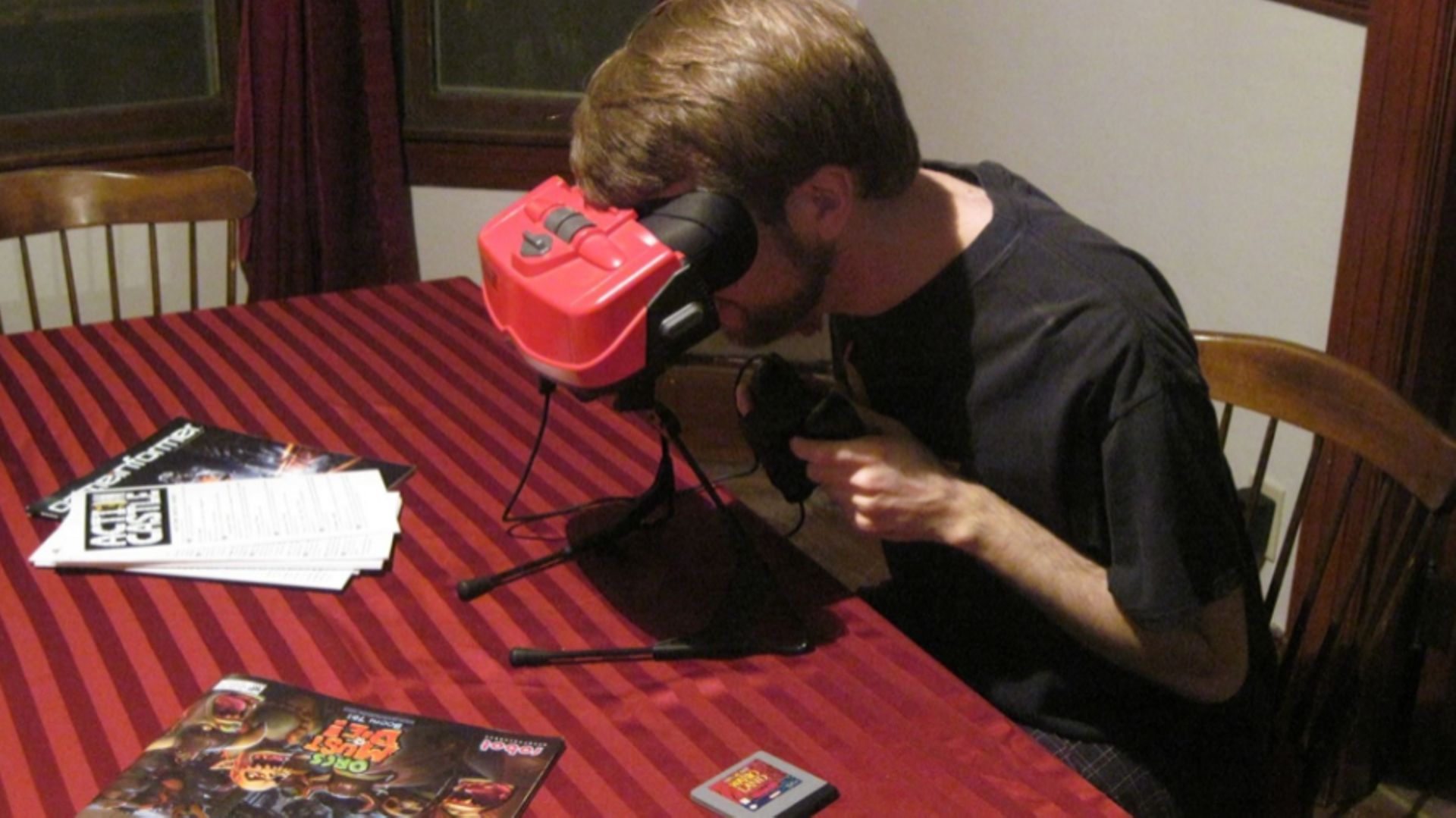 Le Virtual Boy de Nintendo, sorti en 1995, ne proposait qu’une expérience statique.
