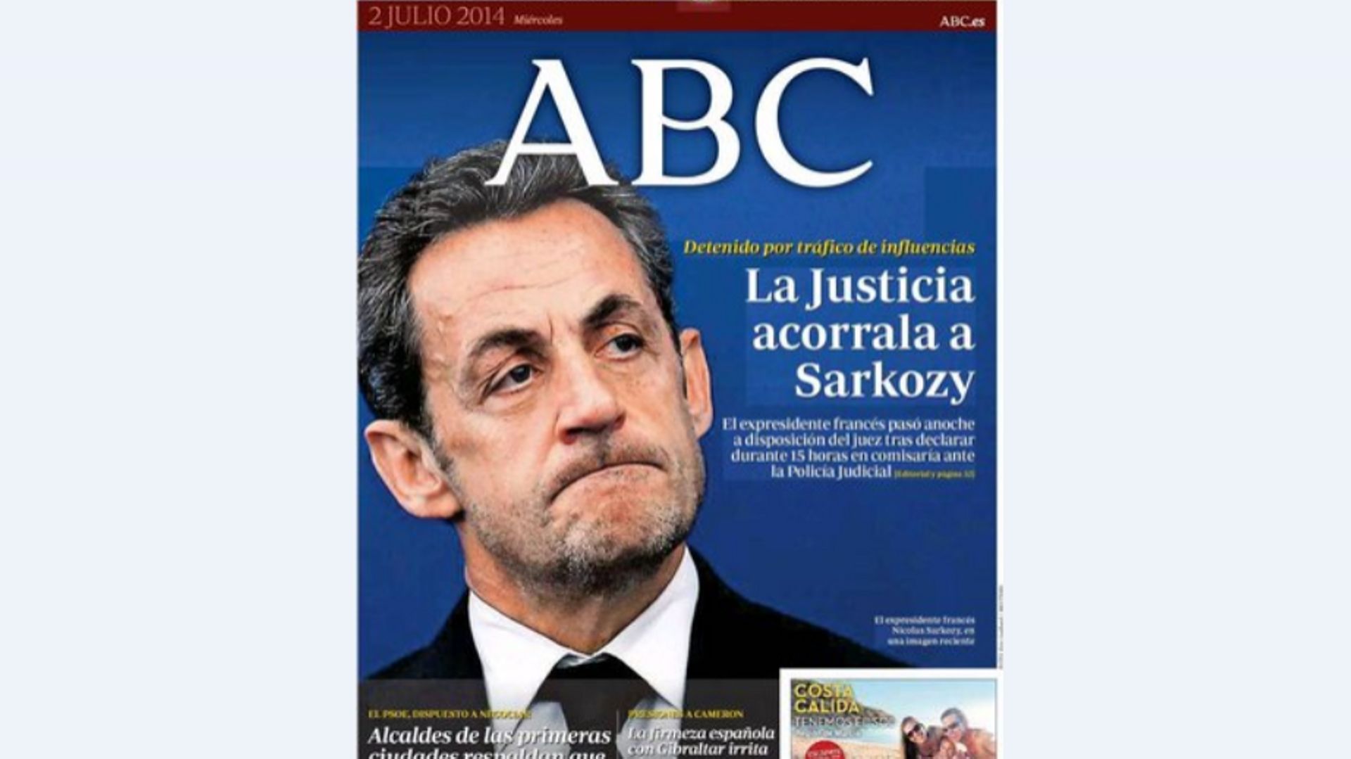 Affaire Sarkozy: le regard de la presse internationale