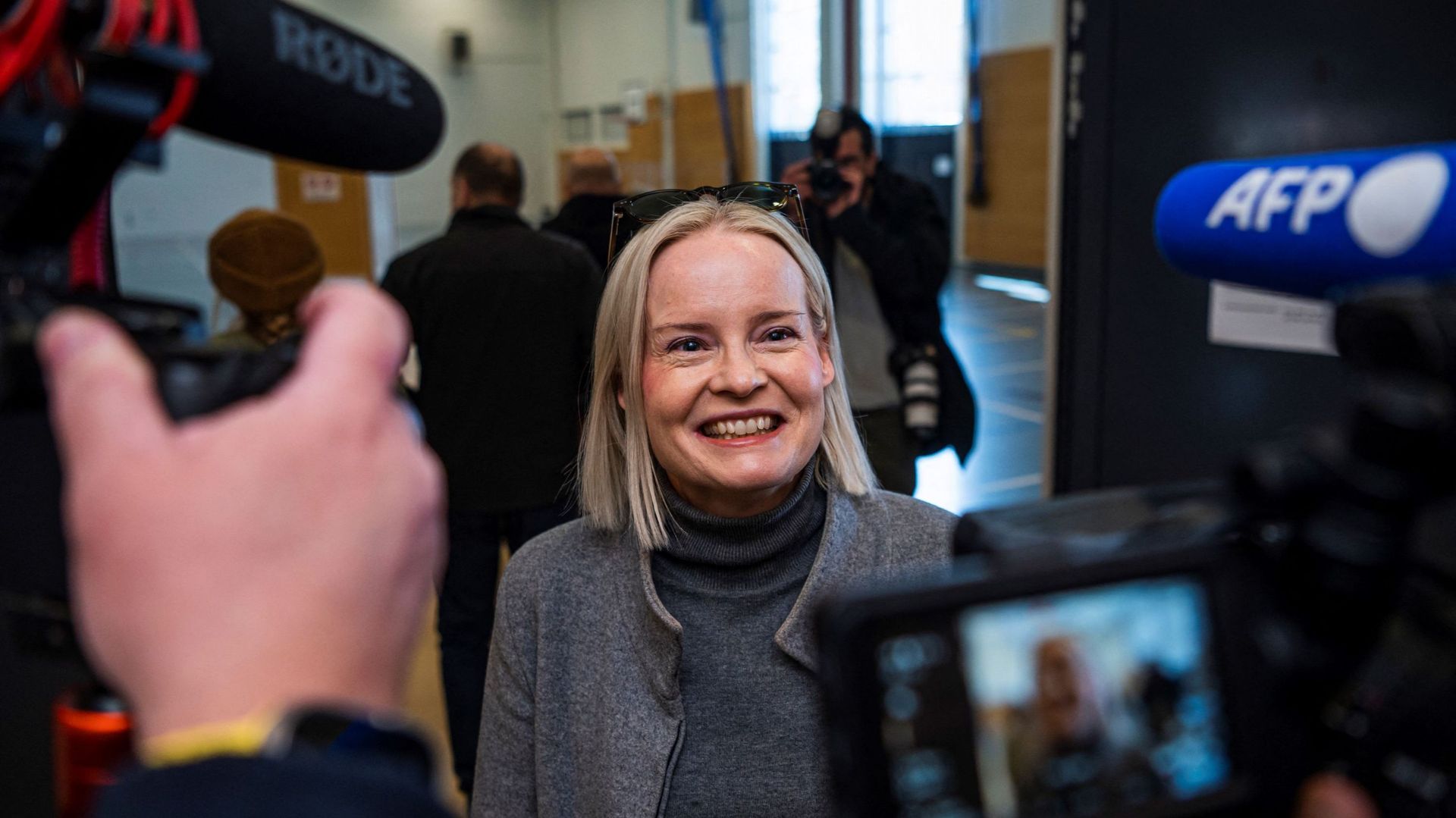 Riikka Purra présidente du parti nationaliste "Les Finlandais"