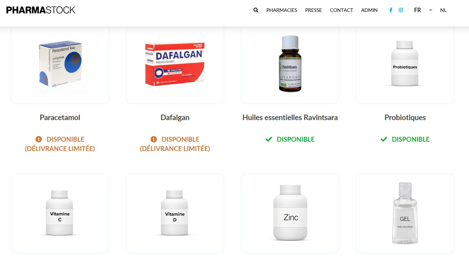 Le portail est actuellement gratuit pour les pharmacies et les utilisateurs 