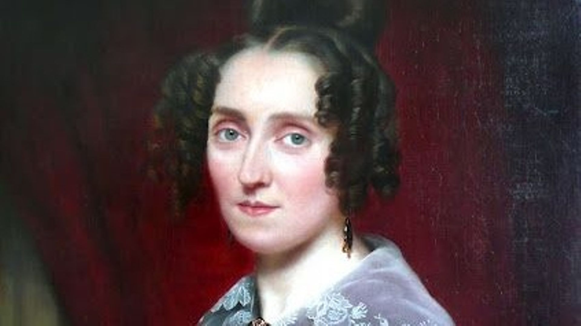Louise Farrenc peinte par Luigi Rubio (1835)
