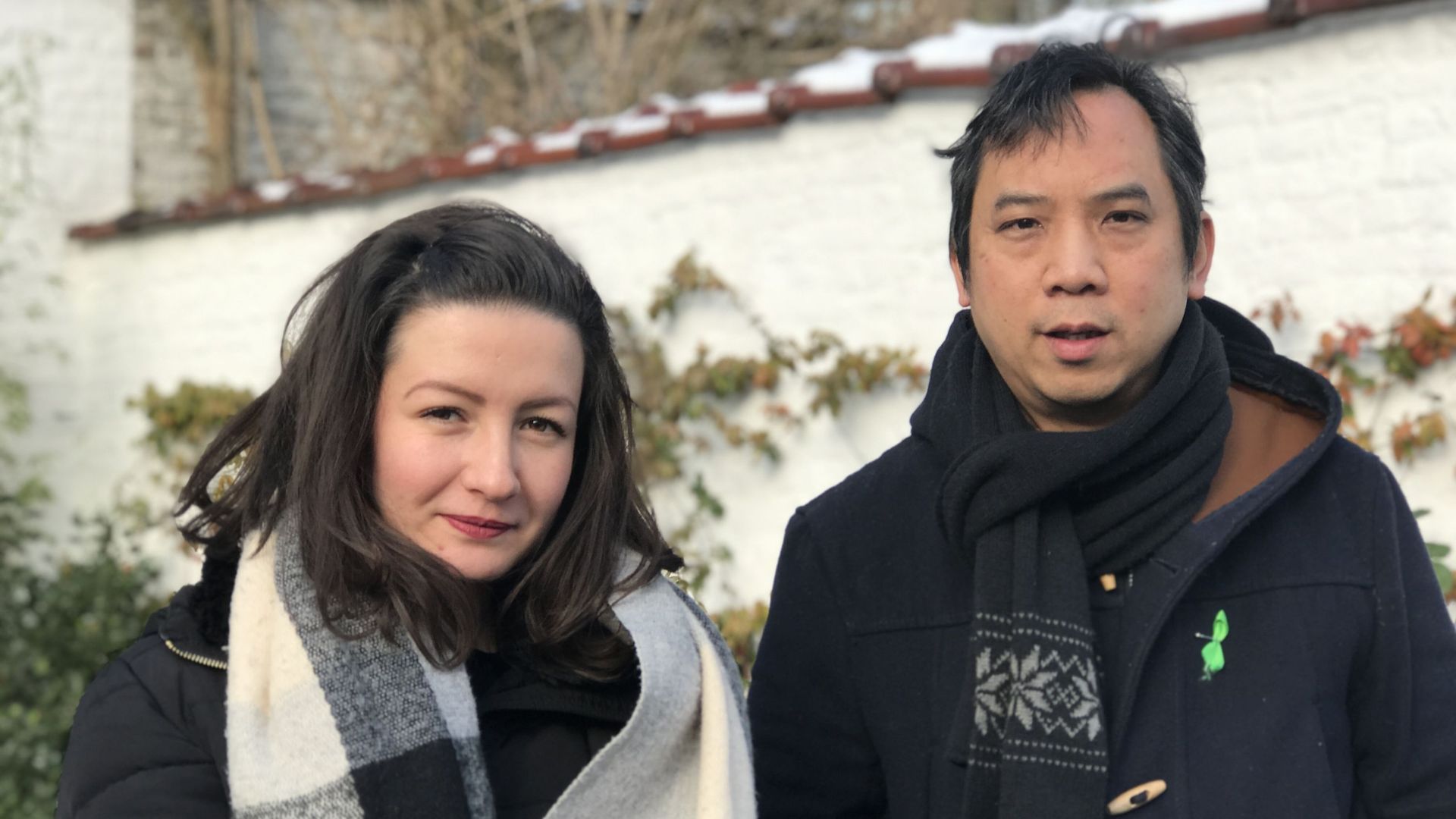 Sarah Zamoum et Kim Lê Quang font partie des bénévoles du mouvement citoyen "Rise for Climate"