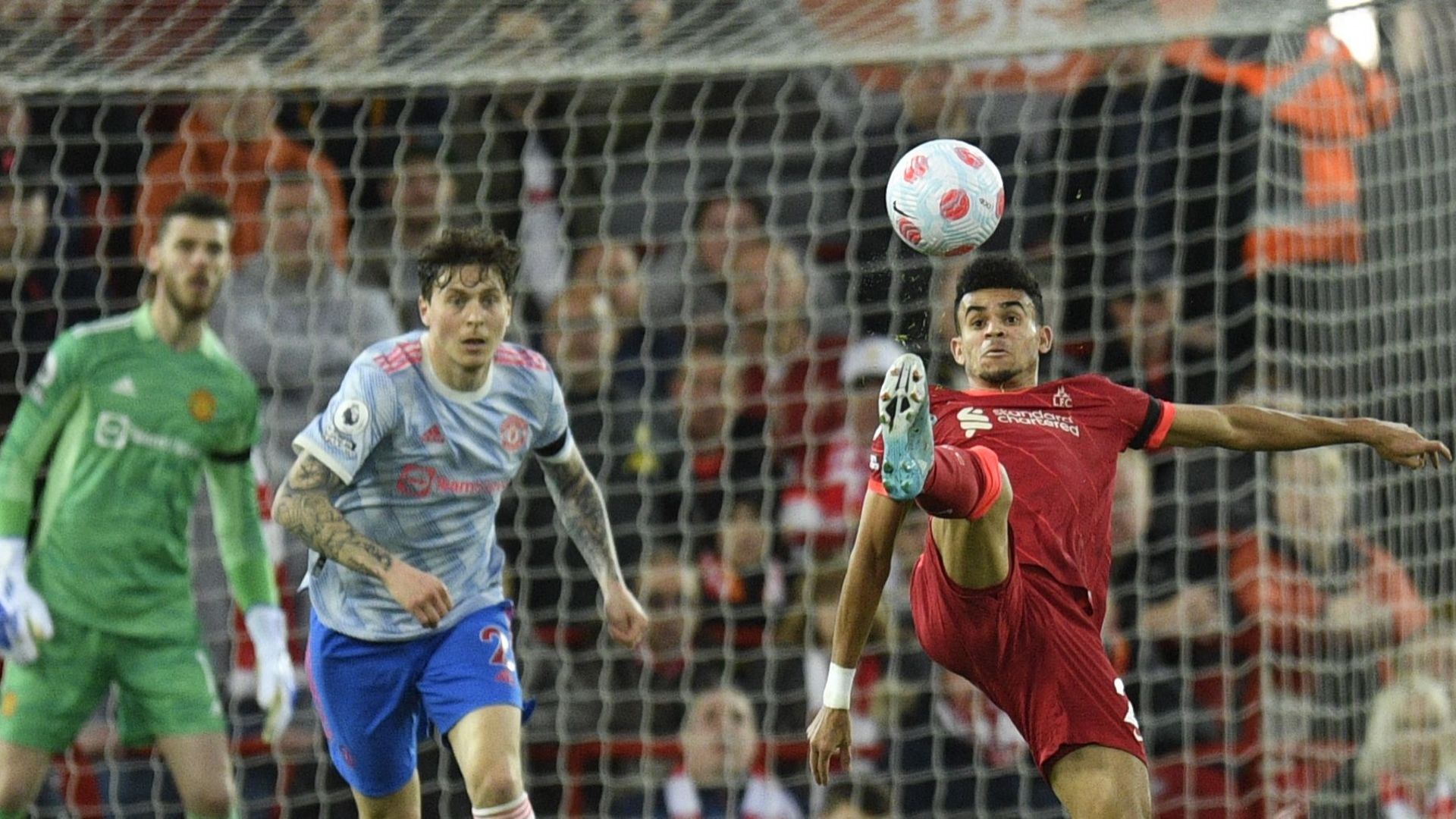 Premier League : Luis Diaz (Liverpool) buteur face à Manchester United