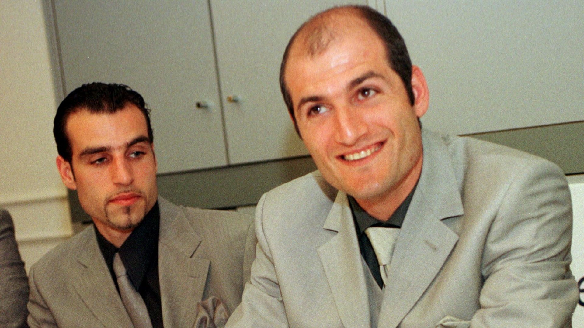 Les frères Brogno, Toni et Dante en 2000.