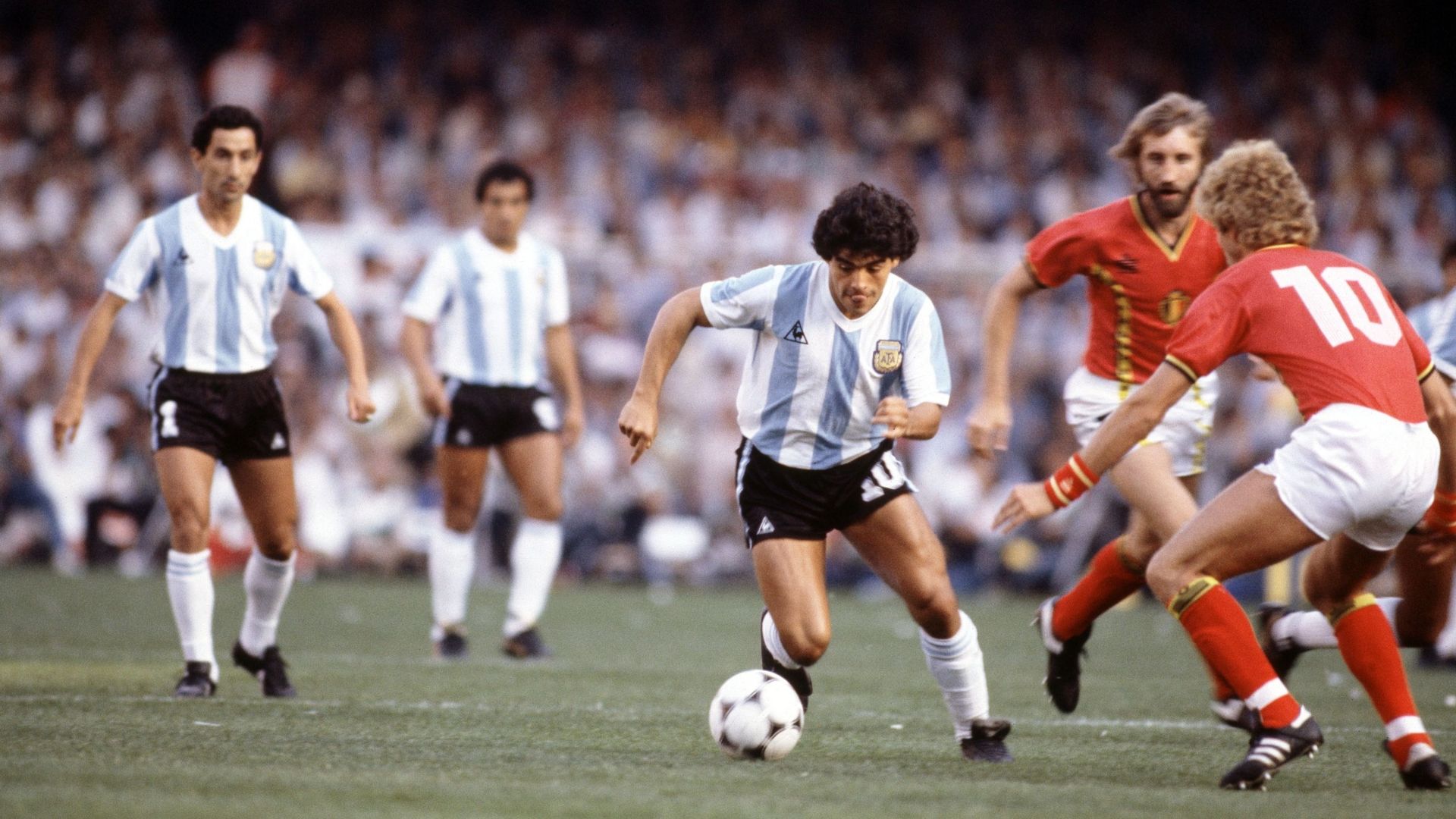 Coupe du monde Argentine-Belgique en 1982