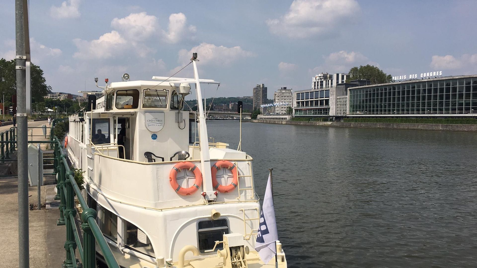 La navette fluviale de Liège a repris du service depuis le 9 juin
