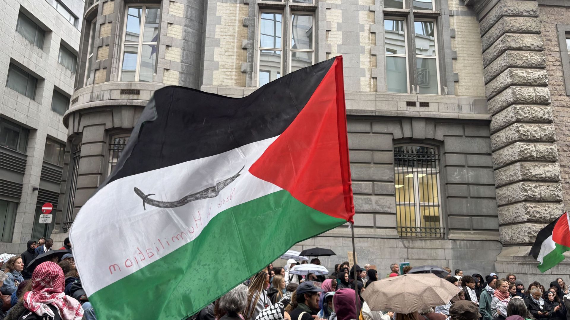 Amnesty International réclame une enquête sur de présumées violences policières lors d'une manifestation pour la flottille vers Gaza à Bruxelles