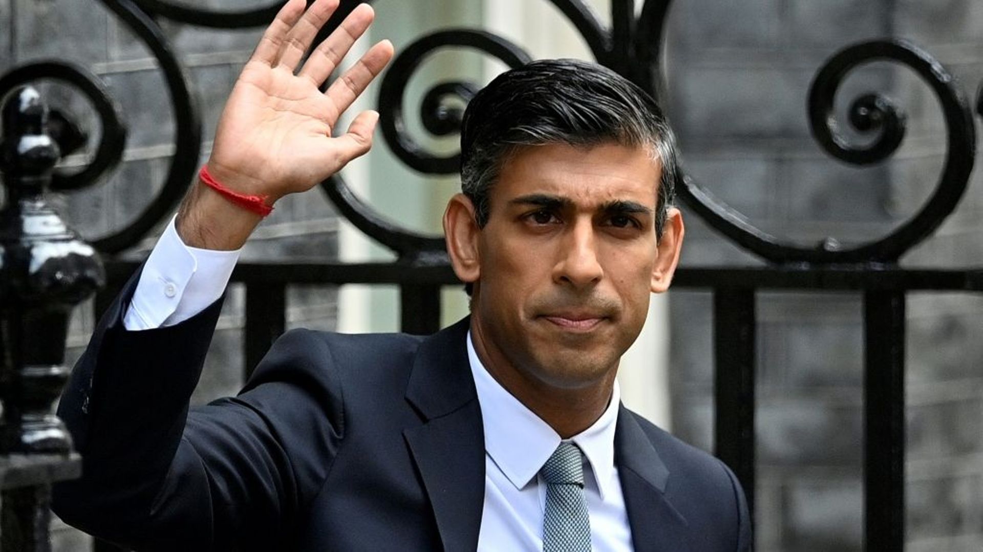 Le nouveau Premier ministre britannique Rishi Sunak peu après sa nomination, à Londres, le 25 octobre 2022