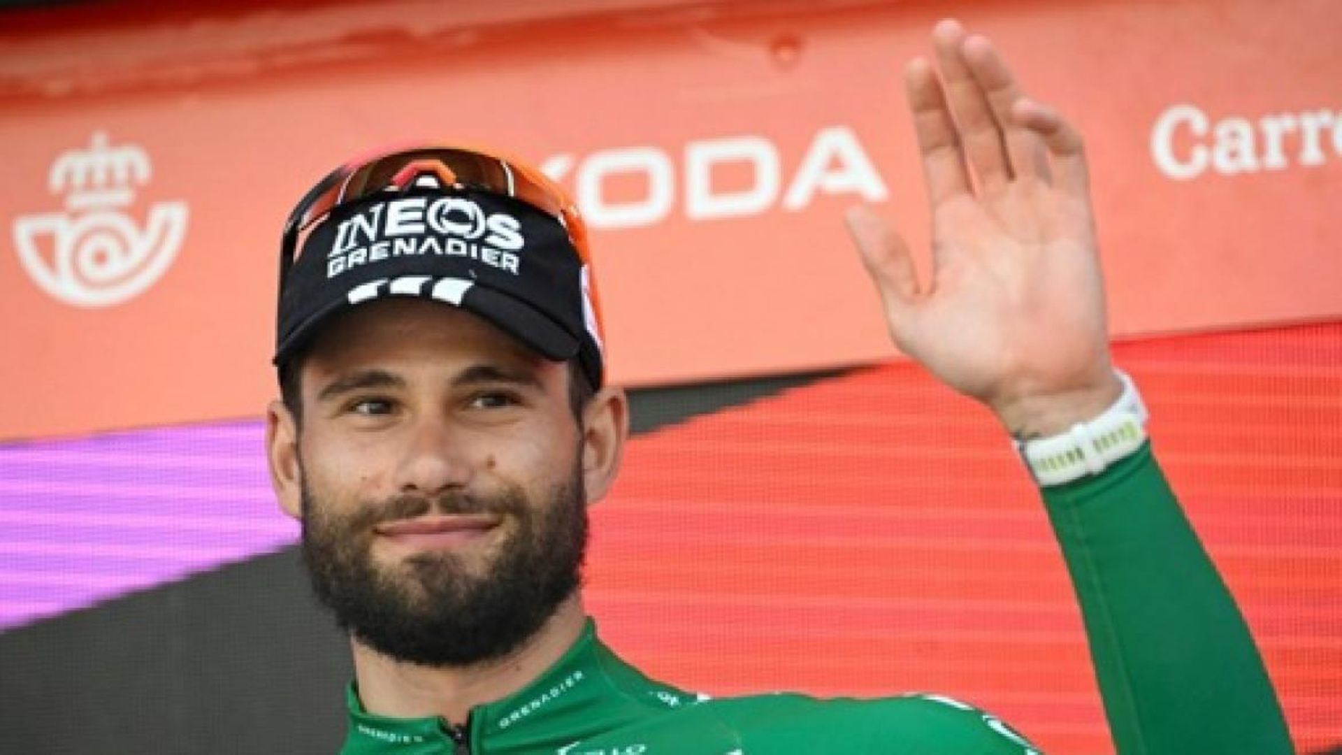 Vuelta - Filippo Ganna : "J'ai plus souffert sur le siège de leader que sur le vélo"