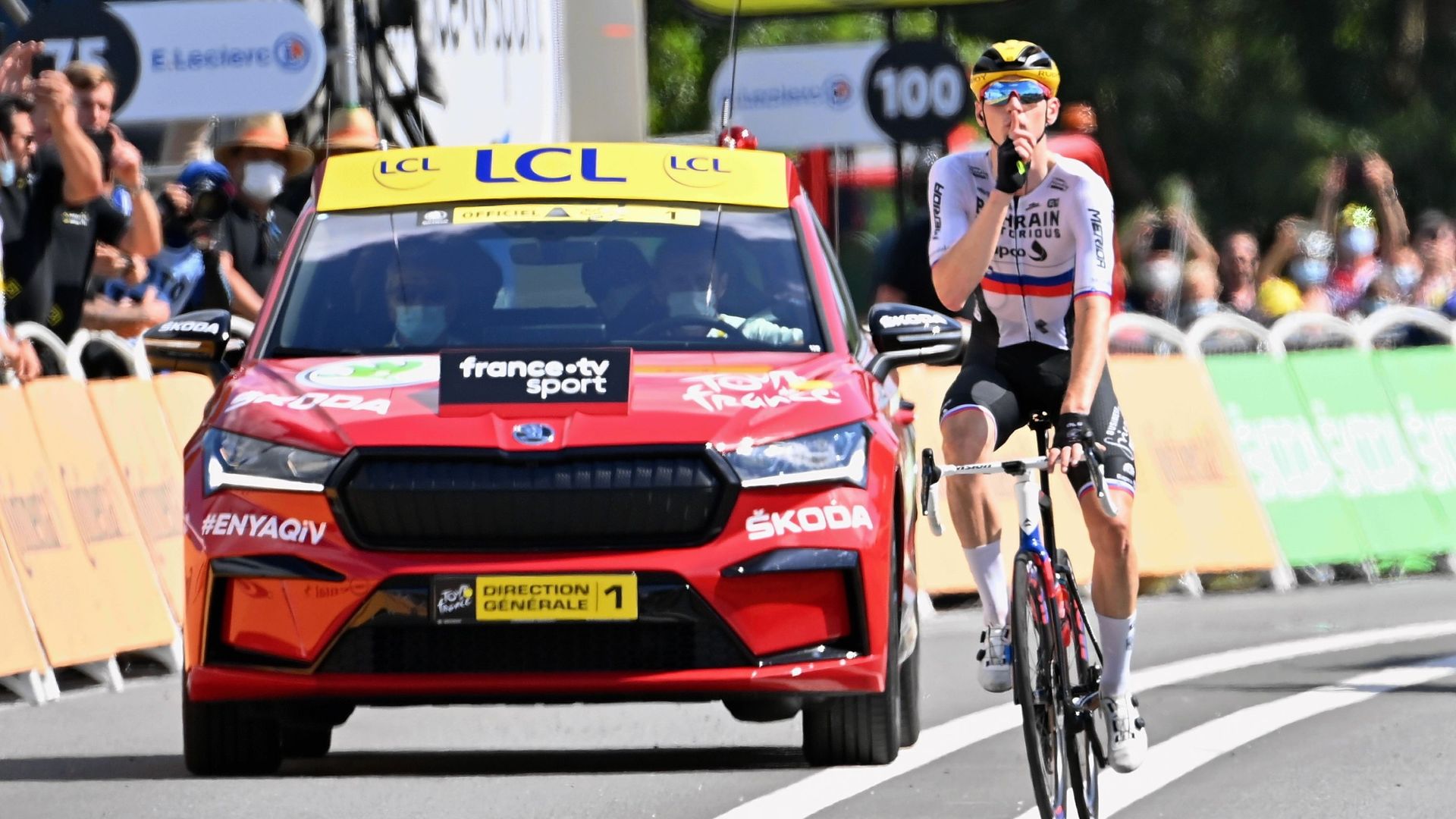 Matej Mohoric polémique lors de sa victoire d'étape sur le Tour de France