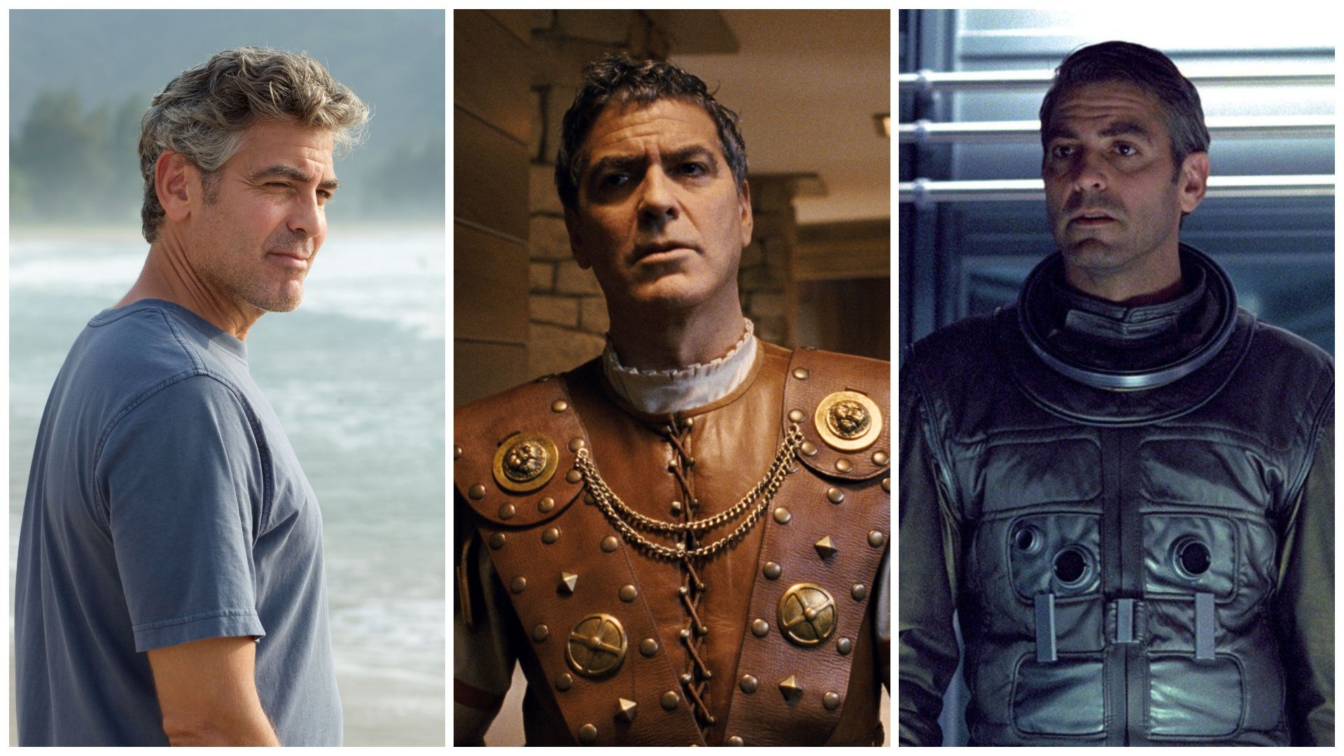 George Clooney : l'acteur américain en trois rôles cultes