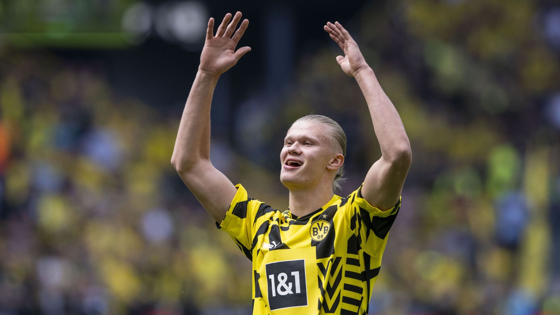 Erling Haaland peut avoir le sourire en se rappelant ses 85 buts marqués sous les couleurs de Dortmund.