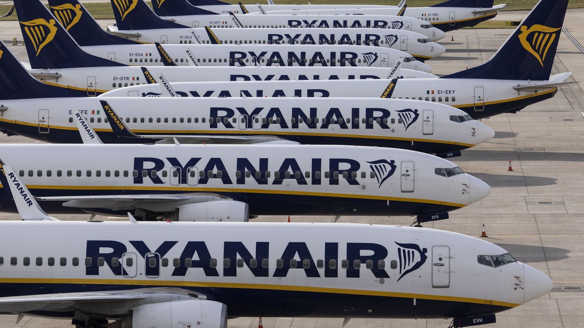Grève chez Ryanair: 127 vols annulés, impliquant 21.000 passagers partant de Charleroi