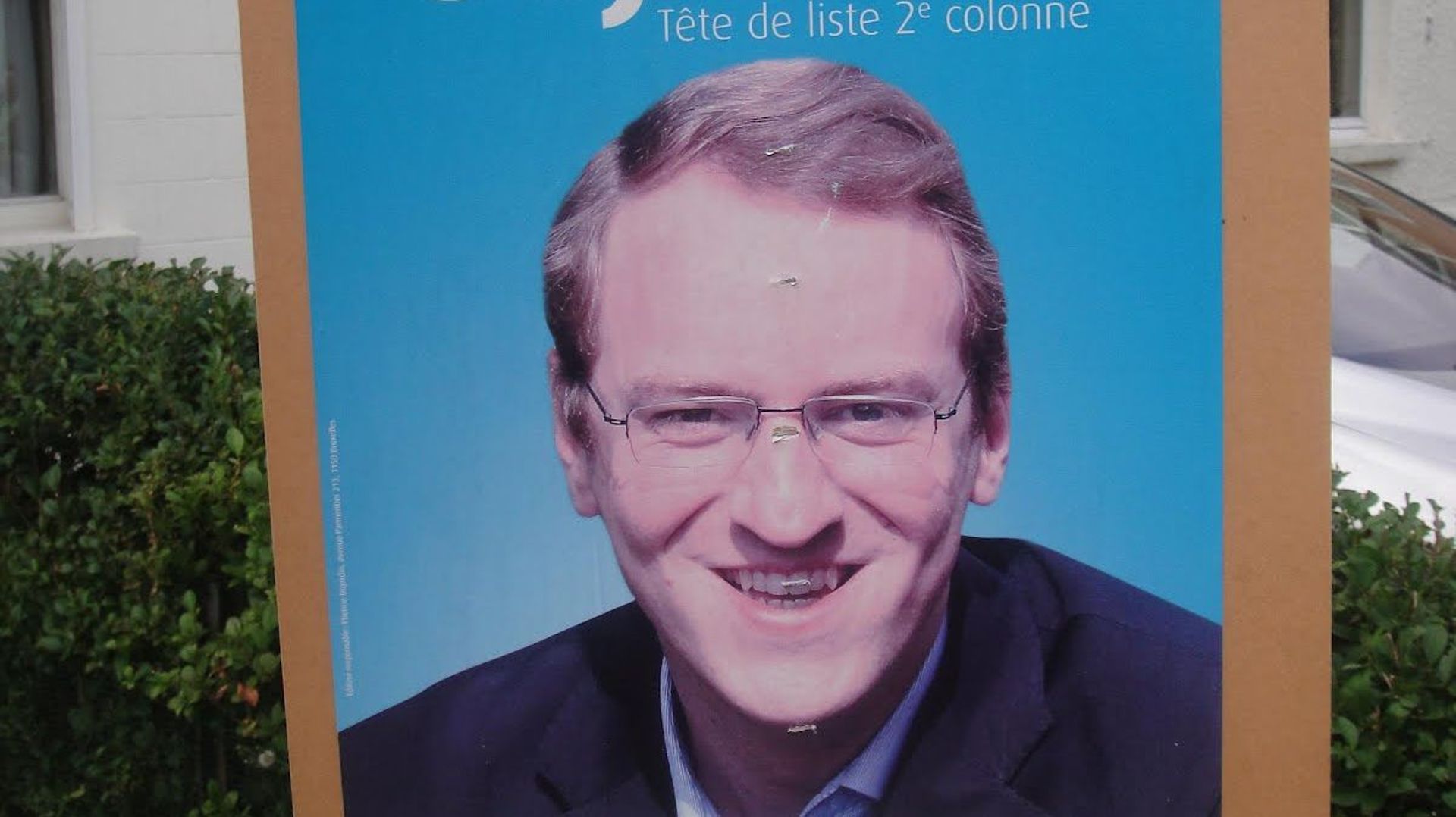 Etienne Dujardin, candidat MR en 2012, à nouveau présent en 2018