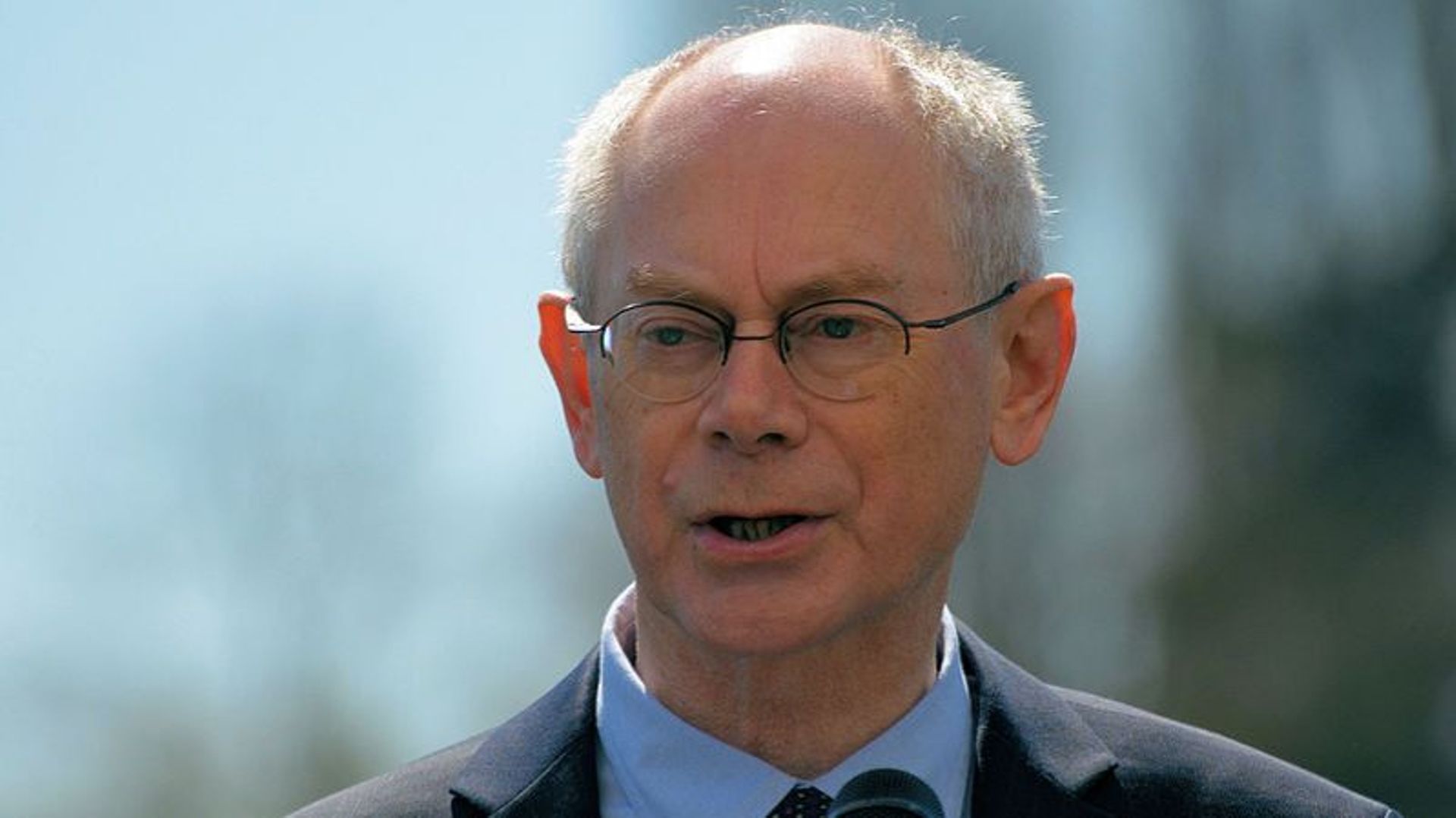 Herman Rompa Herman Van Rompuy inquiet pour l'Europe aux commémorations de la Nuit ...