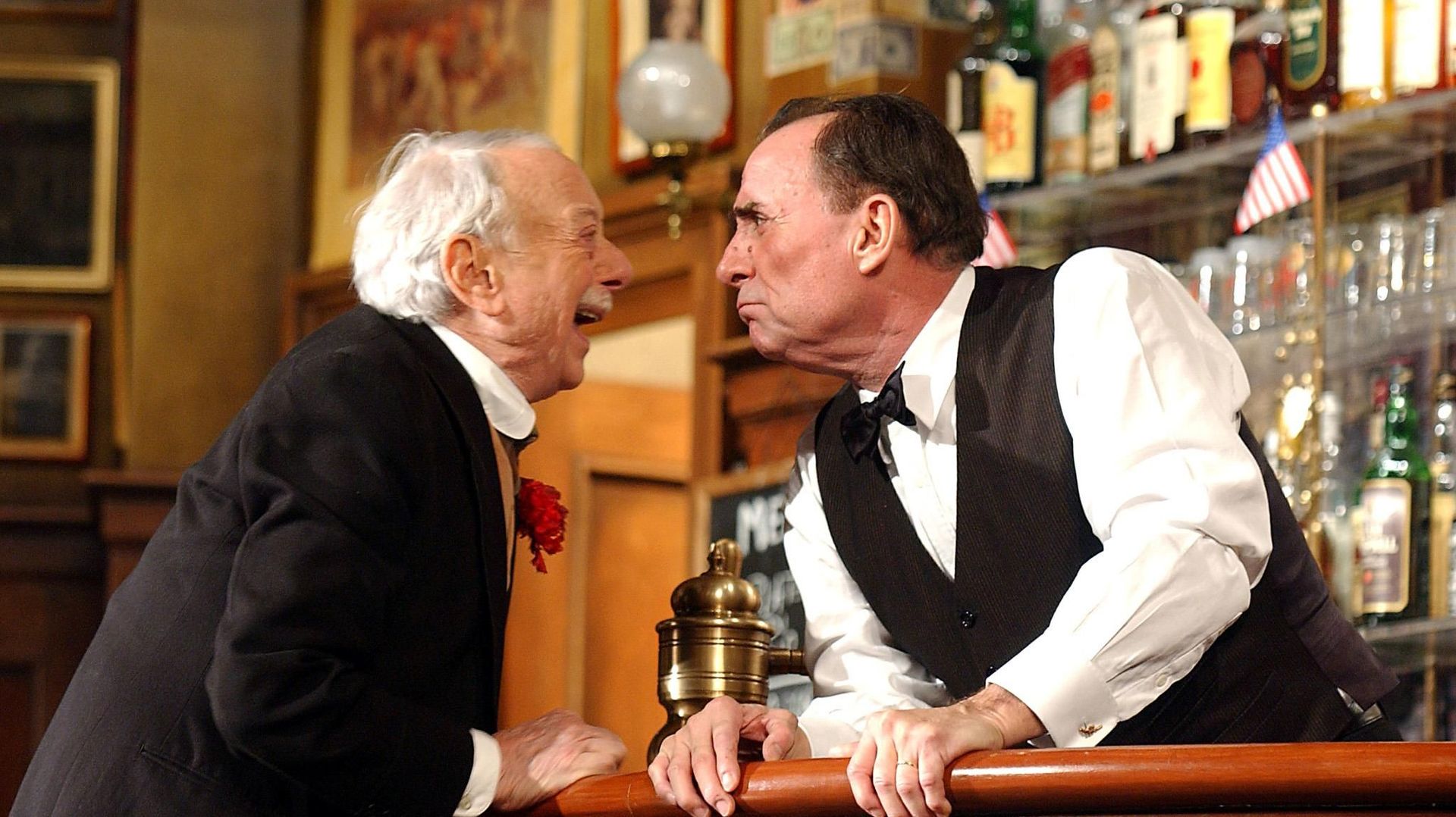 Brasseur et Maurice Chevit jouent "Conversation avec mon père" de Herb Gardner le 05 janvier 2002