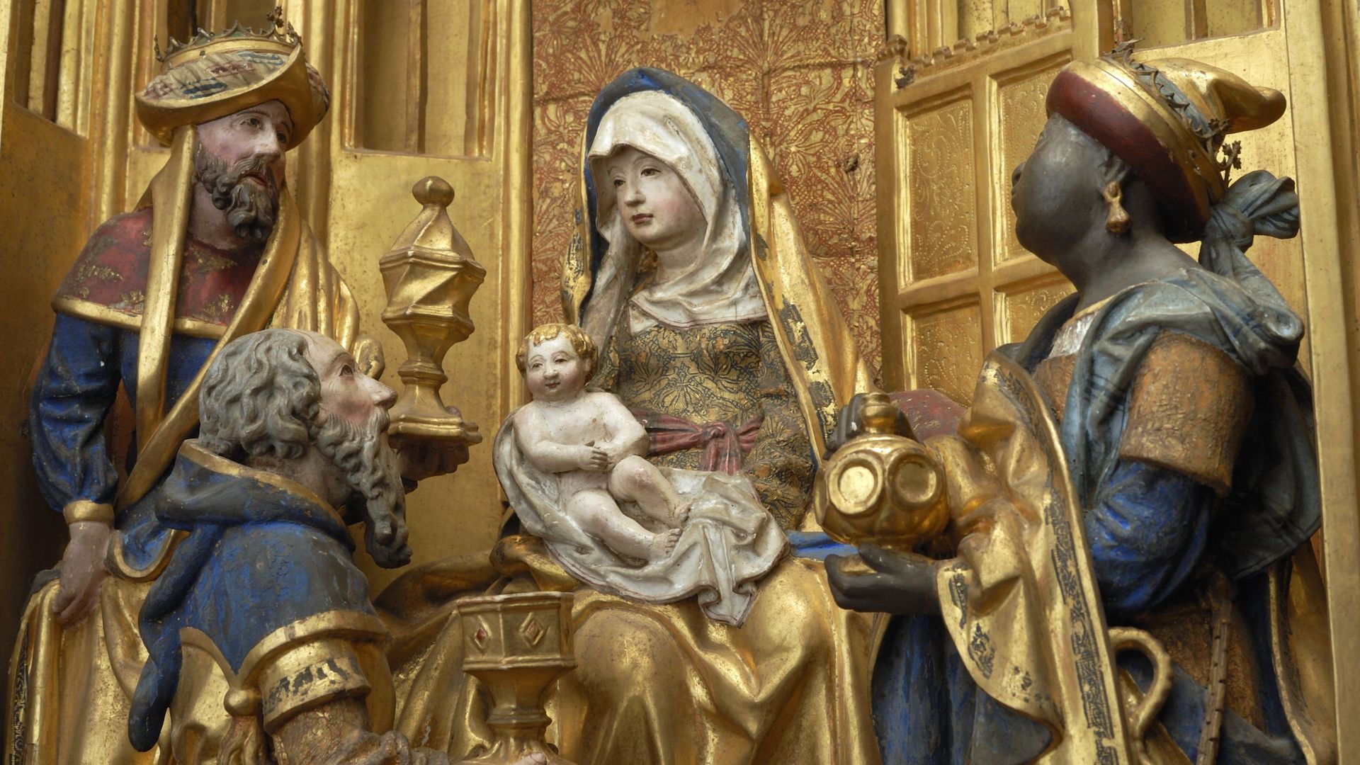 La Nativité, sujet de l'exceptionnel "retable de Saluces"