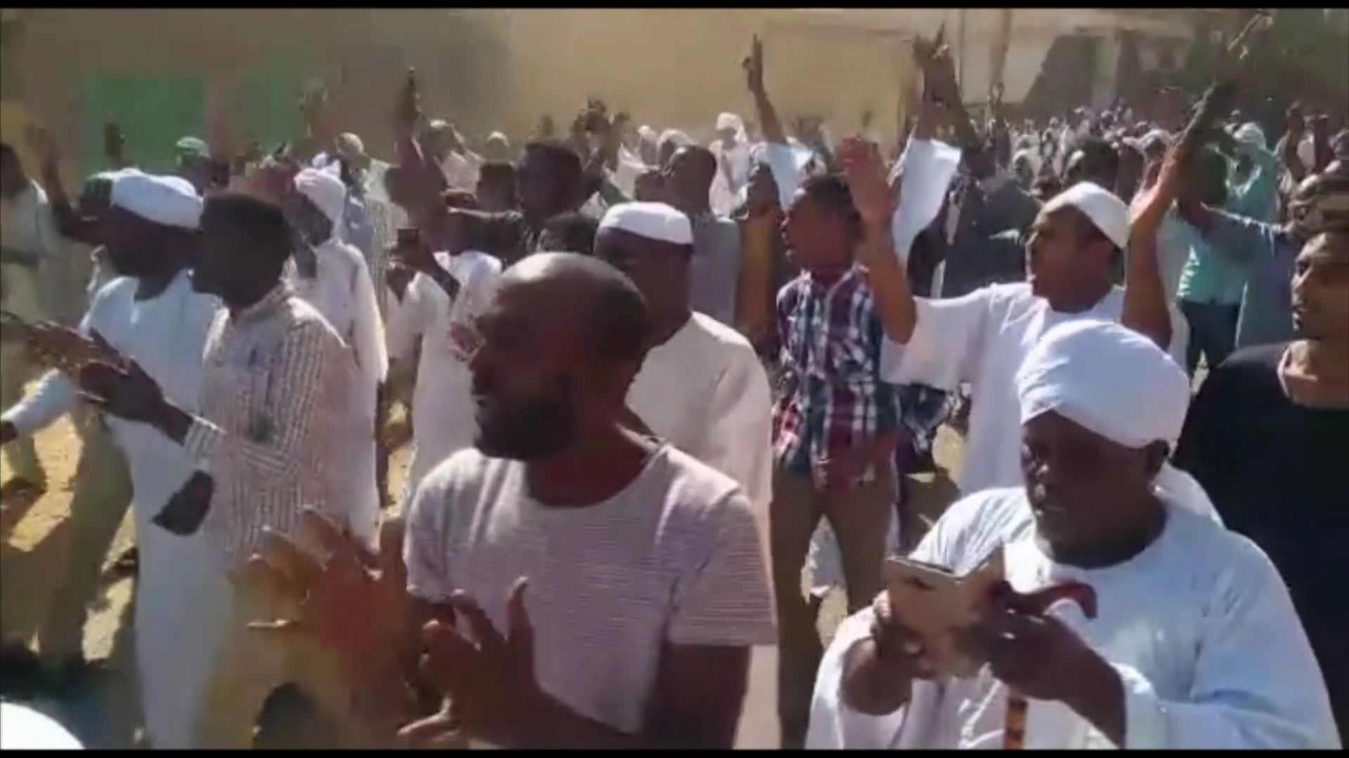 Manifestation à Omdurman, Soudan, le 22 décembre 2018 
