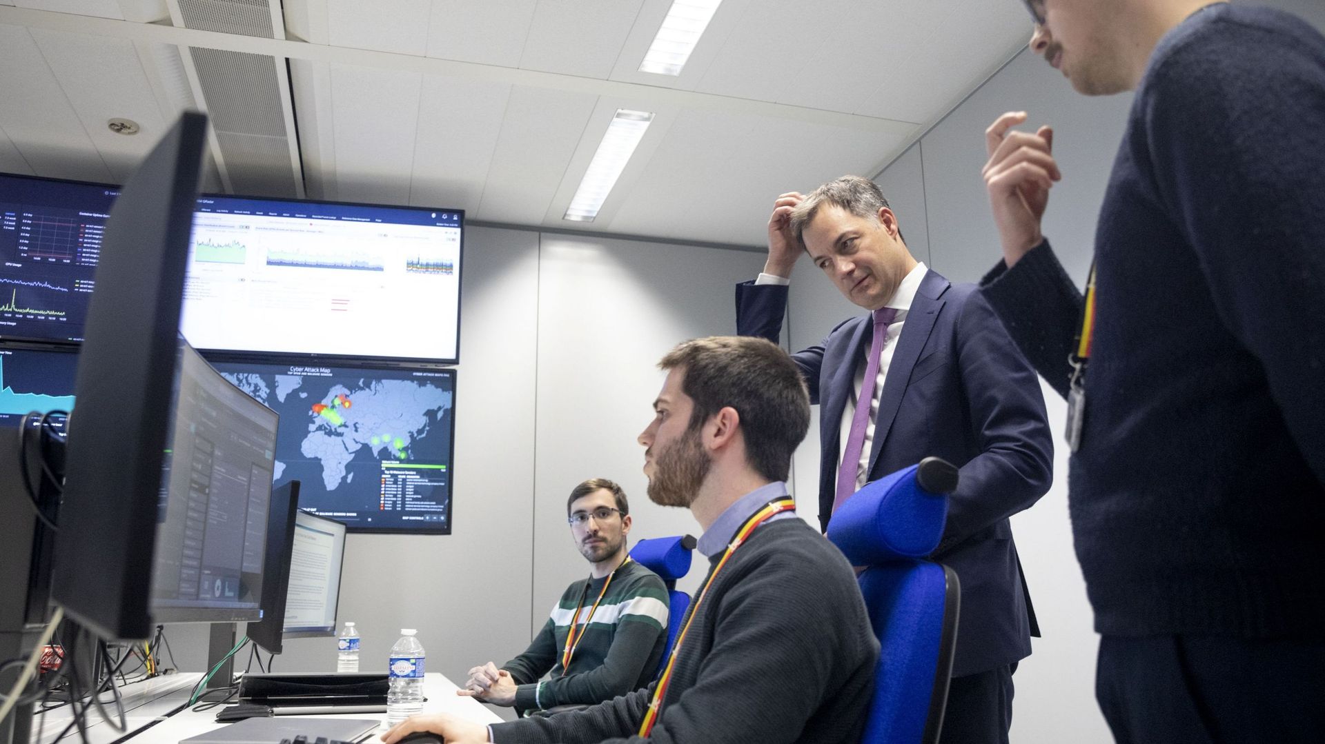 Alexander De Croo, le 30 novembre 2022 à Bruxelles