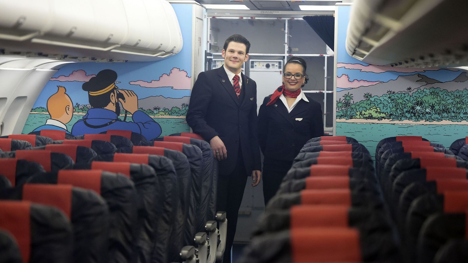 Brussels Airlines et Moulinsart dévoilent un avion aux couleurs de Tintin