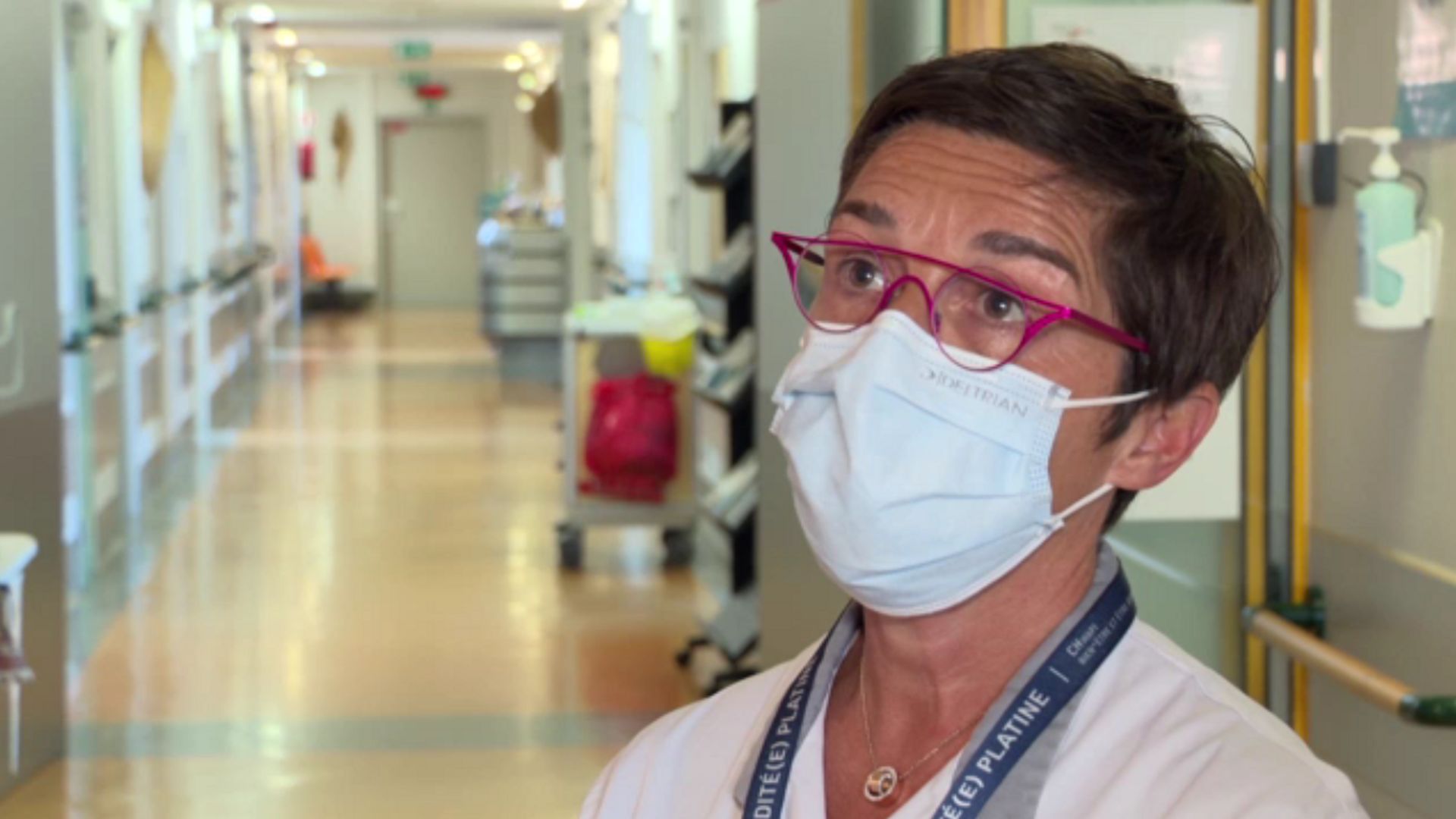 Pour Catherine Konieczny, infirmière responsable du service oncologie, les séances reiki font du bien aux patients.