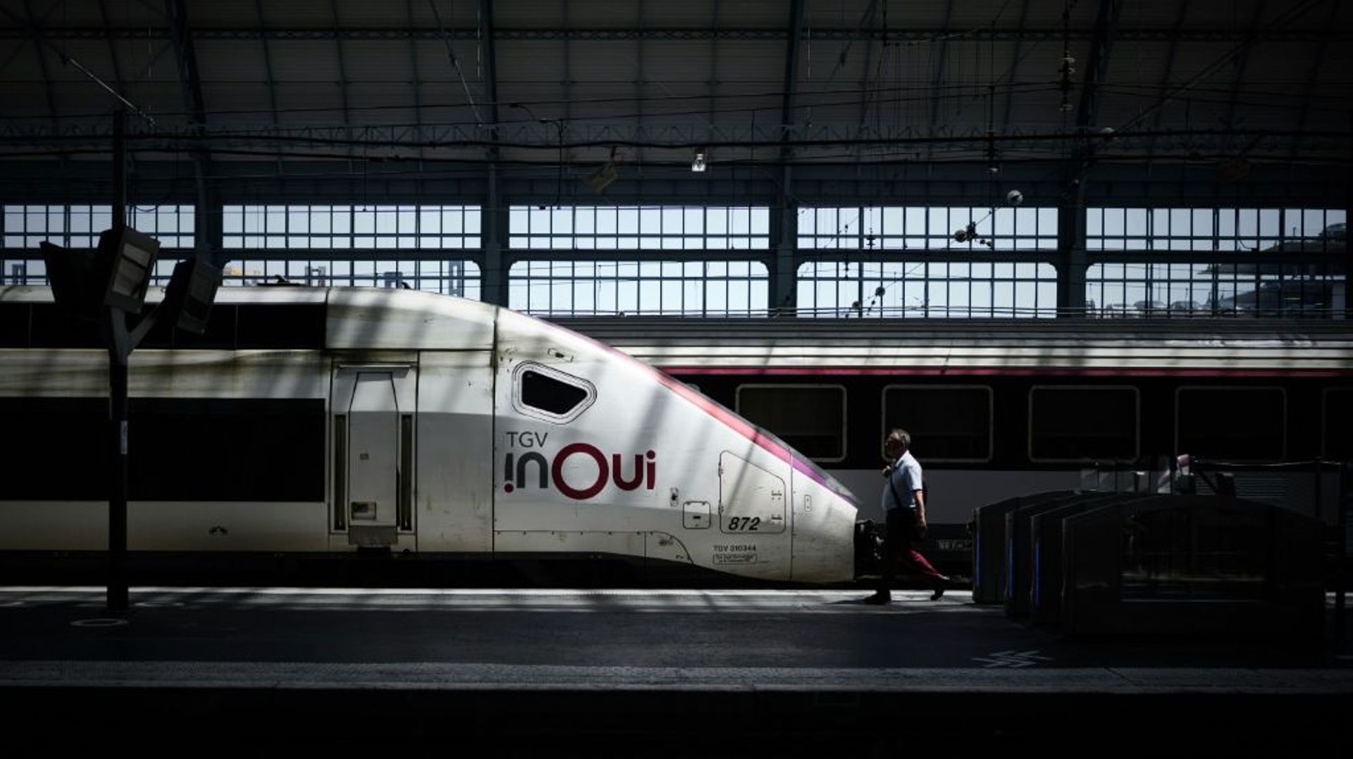 La gare de Bordeaux, le 15 juin 2022
