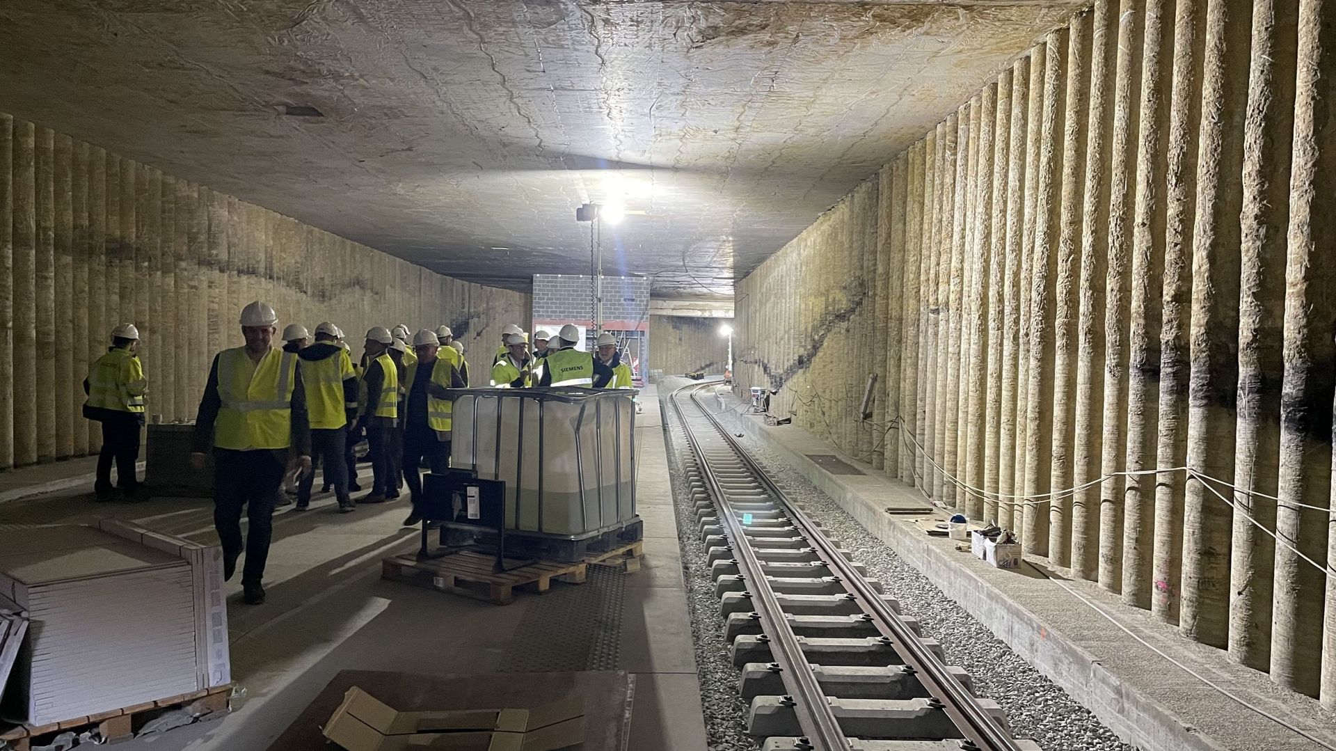 Métro 5 à Charleroi : plus de la moitié du chantier est terminé