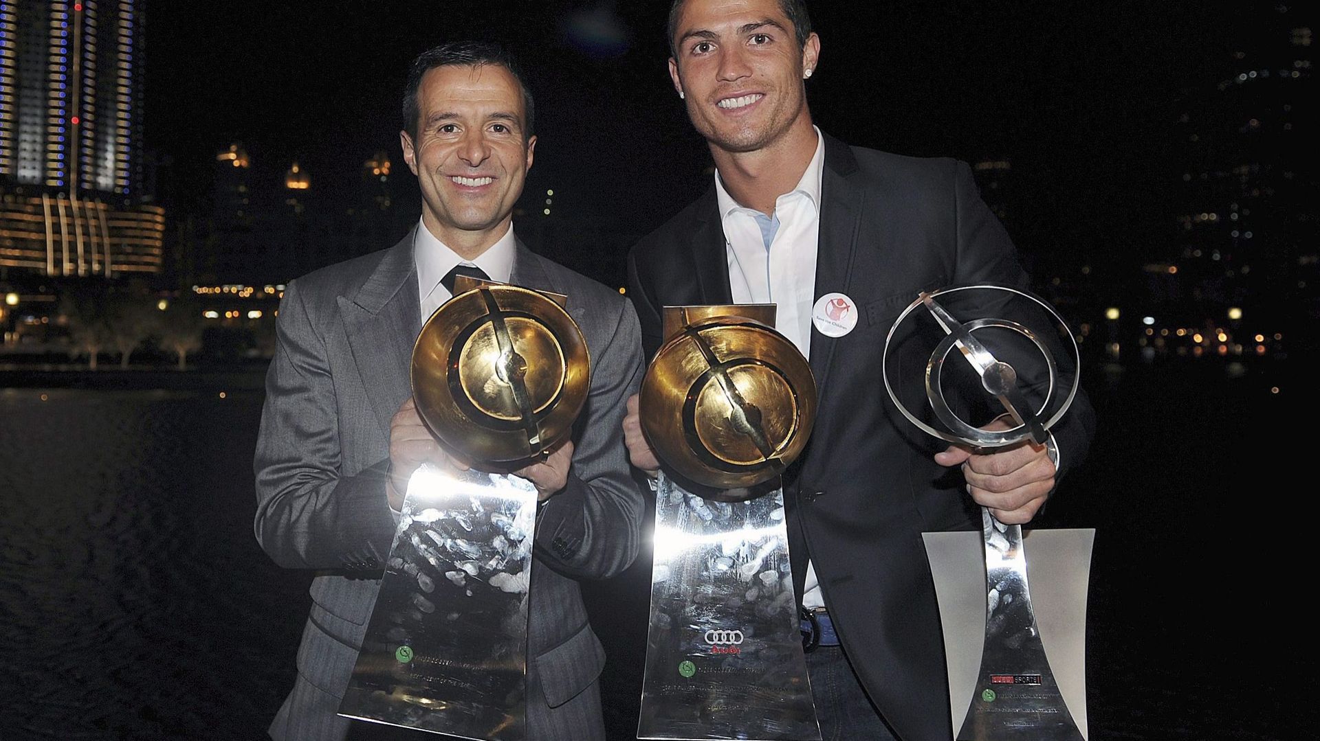  Jorge Mendes et Cristiano Ronaldo