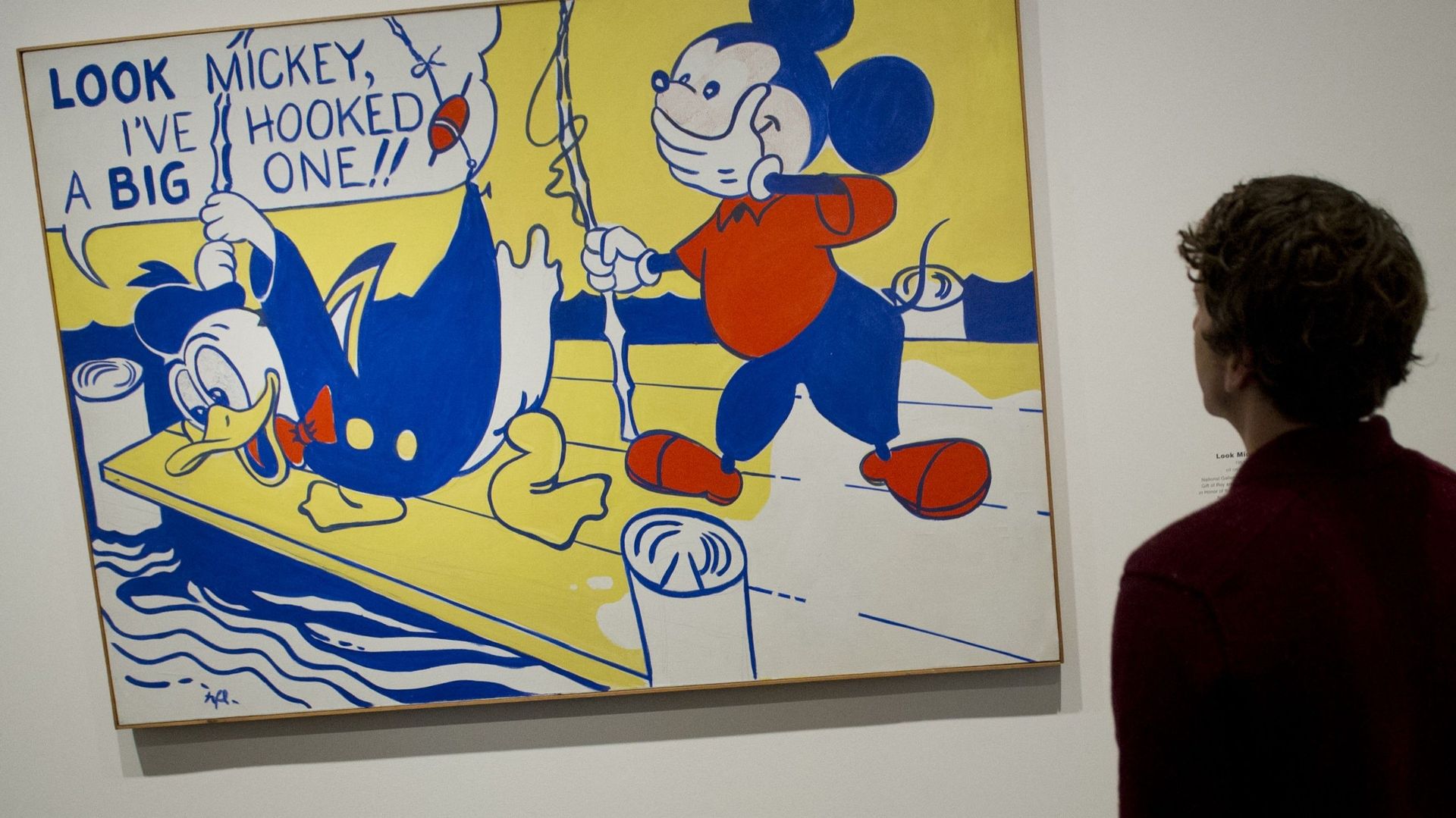 L'œuvre "Look Mickey" de Roy Lichtenstein